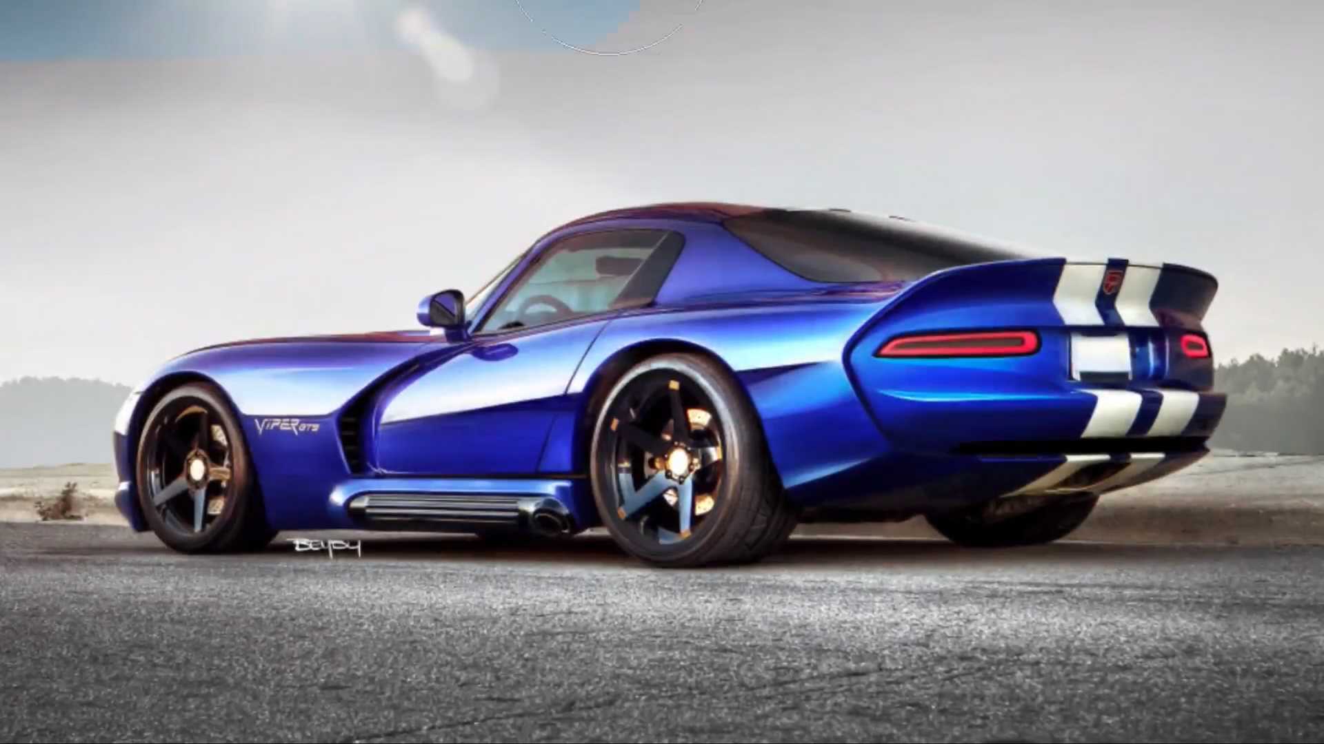1920x1080 Dodge Viper Reimagined With A Modern Design In New Rendering