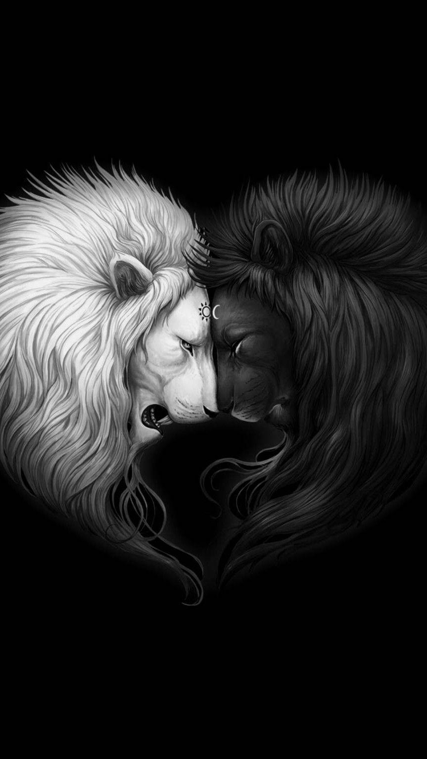 Dark Lion Phone Wallpapers Top Free Dark Lion Phone Backgrounds