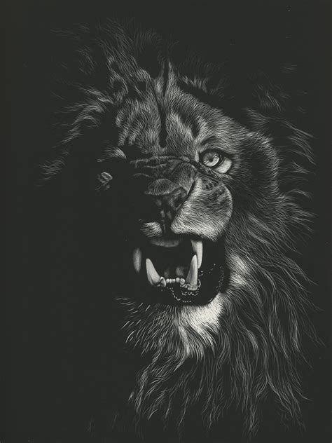 474x632 Lion Eyes in Dark Backround .