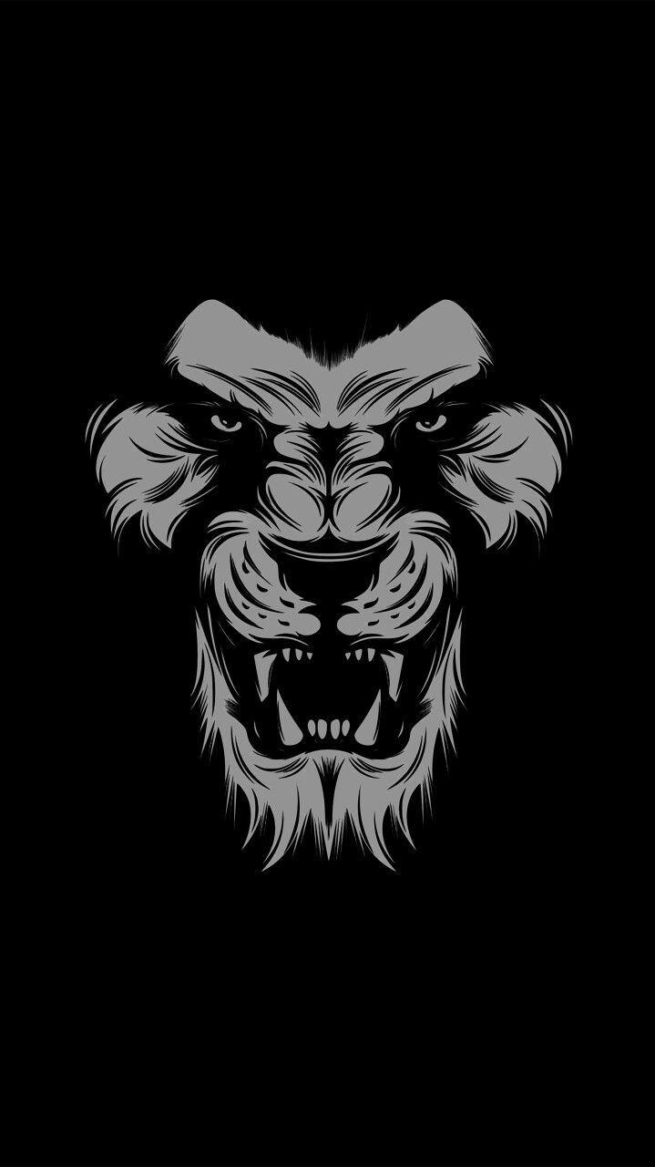 719x1280 Dark Lion Wallpaper iPhone .