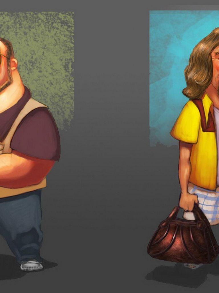 768x1024 Free download Wallpaper movies The Dude The Big Lebowski Walter Sobchak [1920x1080] for your Desktop, Mobile & Tablet. Explore The Big Lebowski Wallpaper. The Dude Abides Wallpaper, Big Lebowski Wallpaper 1920x