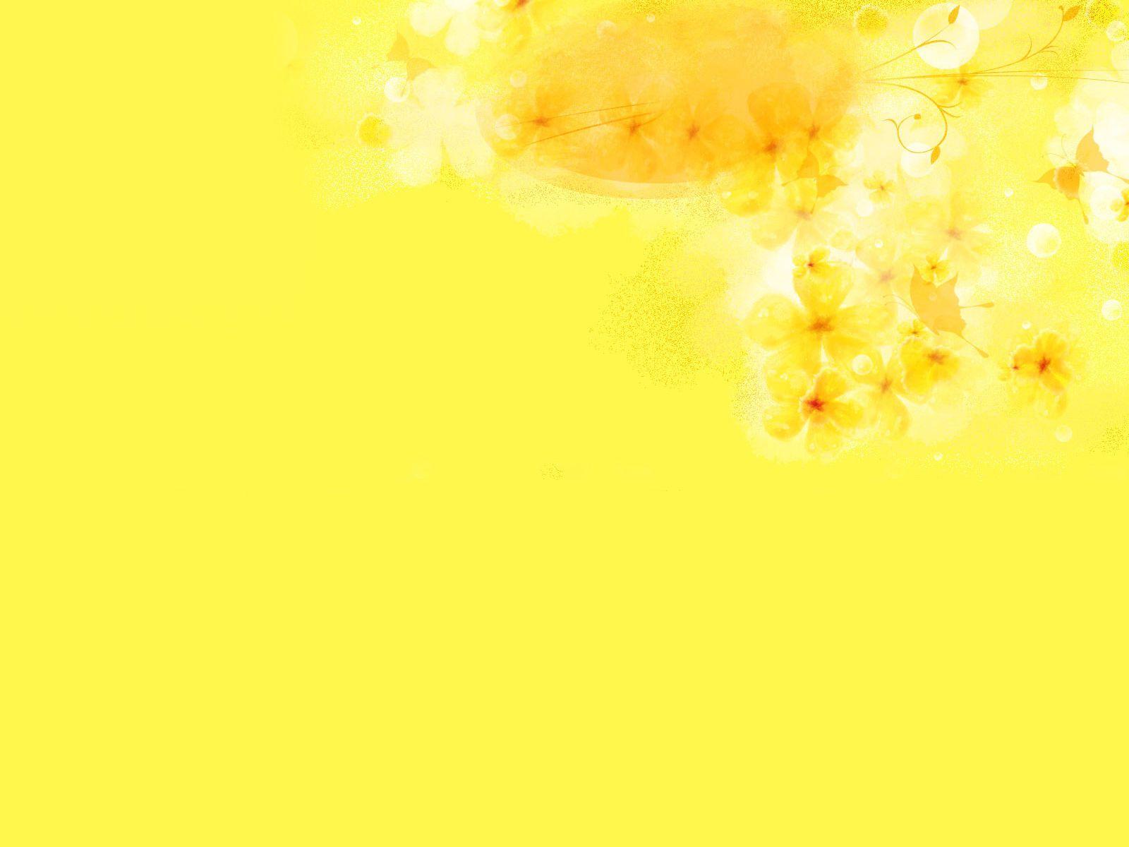 1600x1200 Free download Bright Yellow Background For PowerPoint Flower PPT Templates [1600x1200] for your Desktop, Mobile & Tablet. Explore Bright Yellow Background. Light Blue and Yellow Wallpaper, Bright White Wallpaper