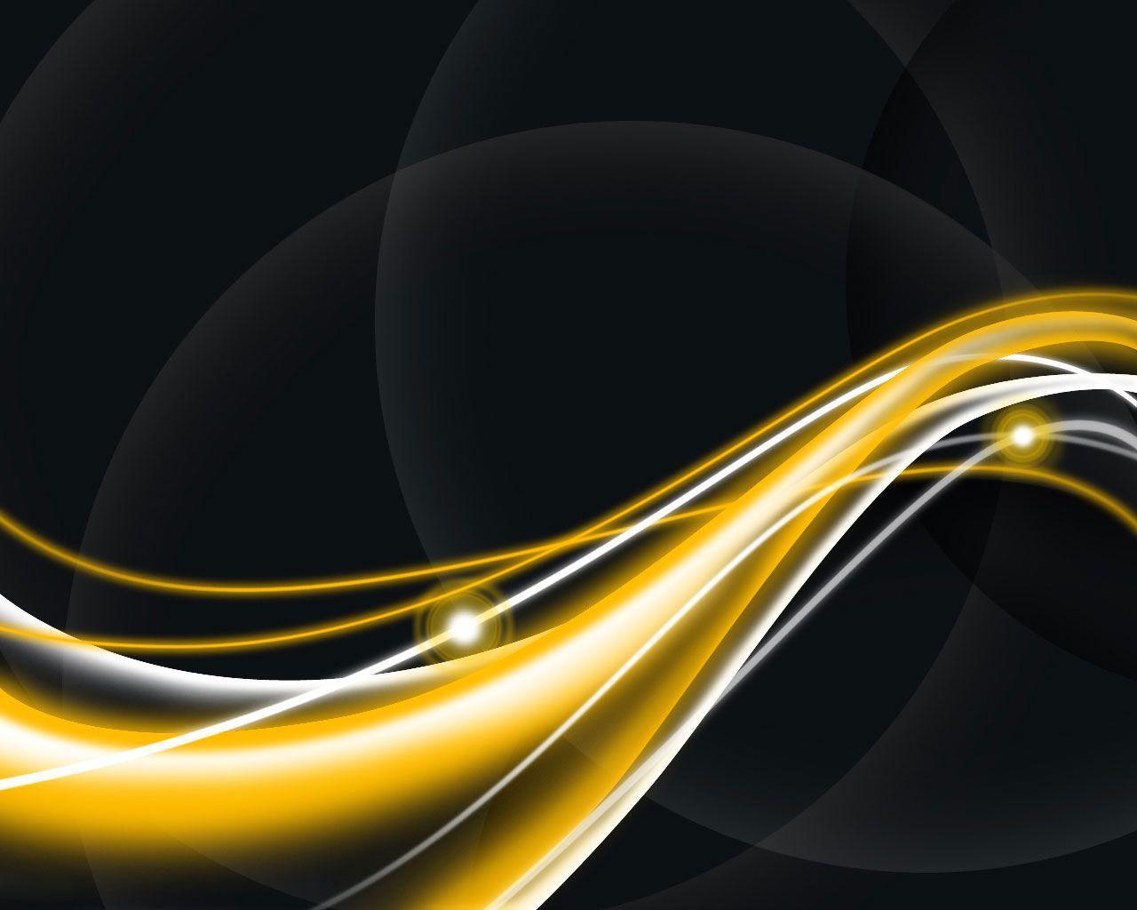 1280x1024 Dark Yellow Wallpaper