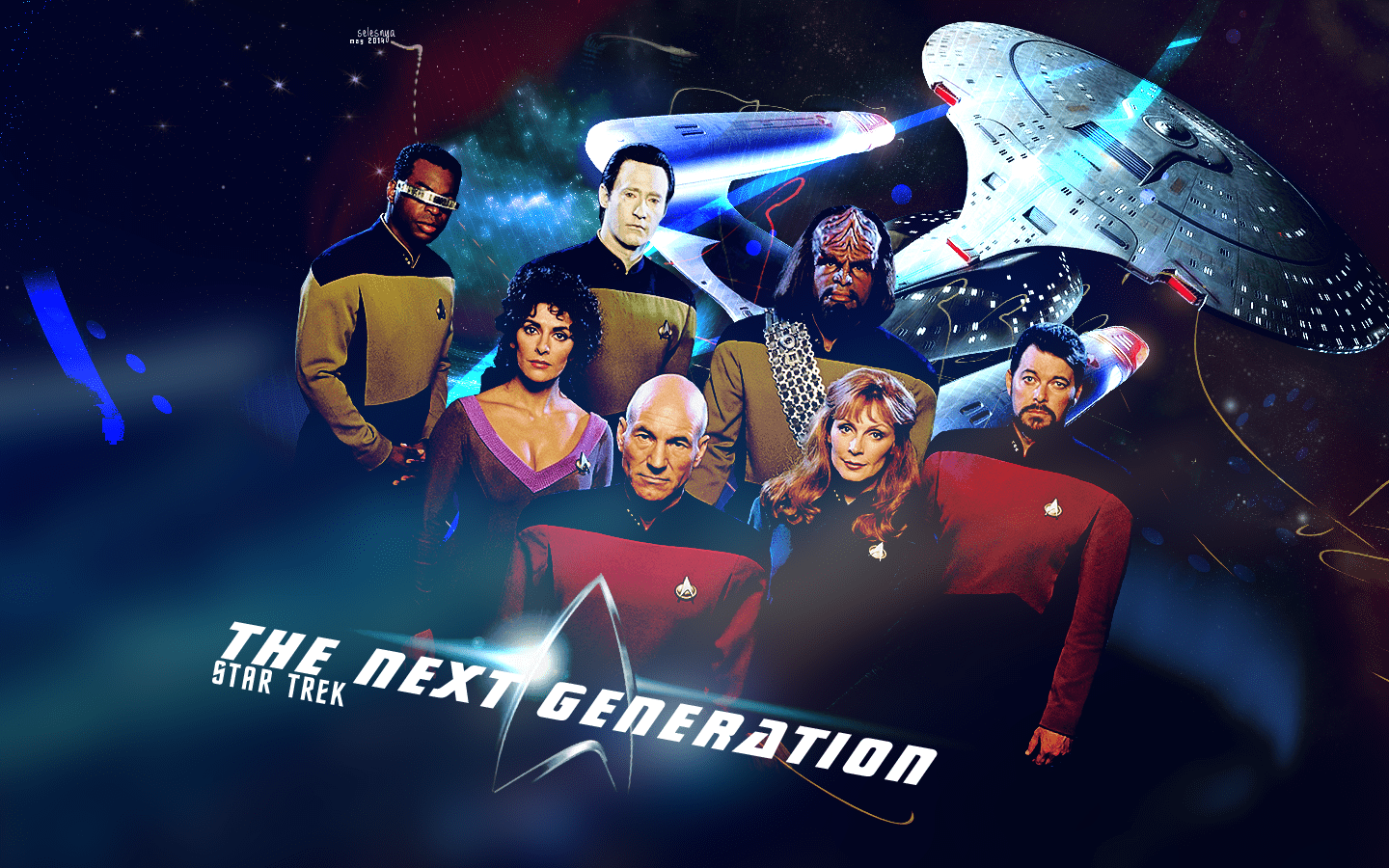 1440x900 Star Trek The Next Generation Wallpaper By Selesnya HD Wallpaper