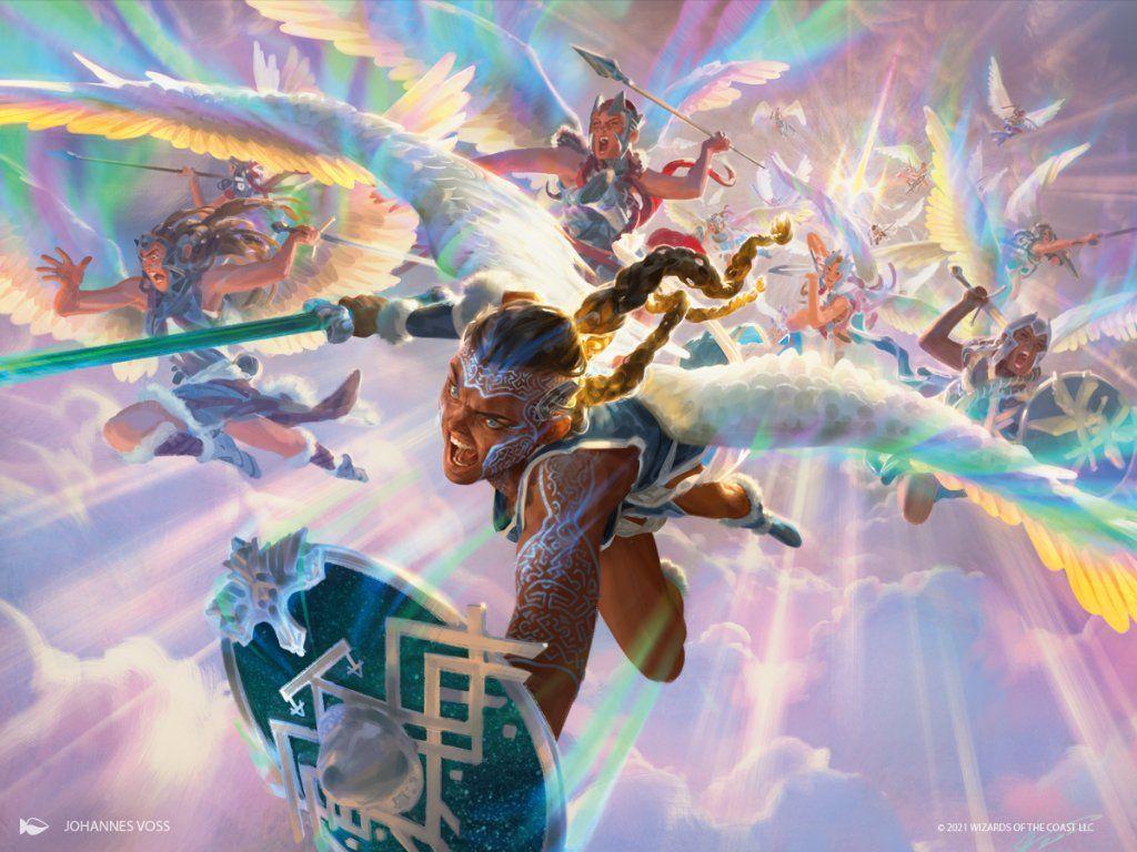 1024x768 Orzhov Angels receives a powerful Saga as Kaldheim spoiler season rolls on