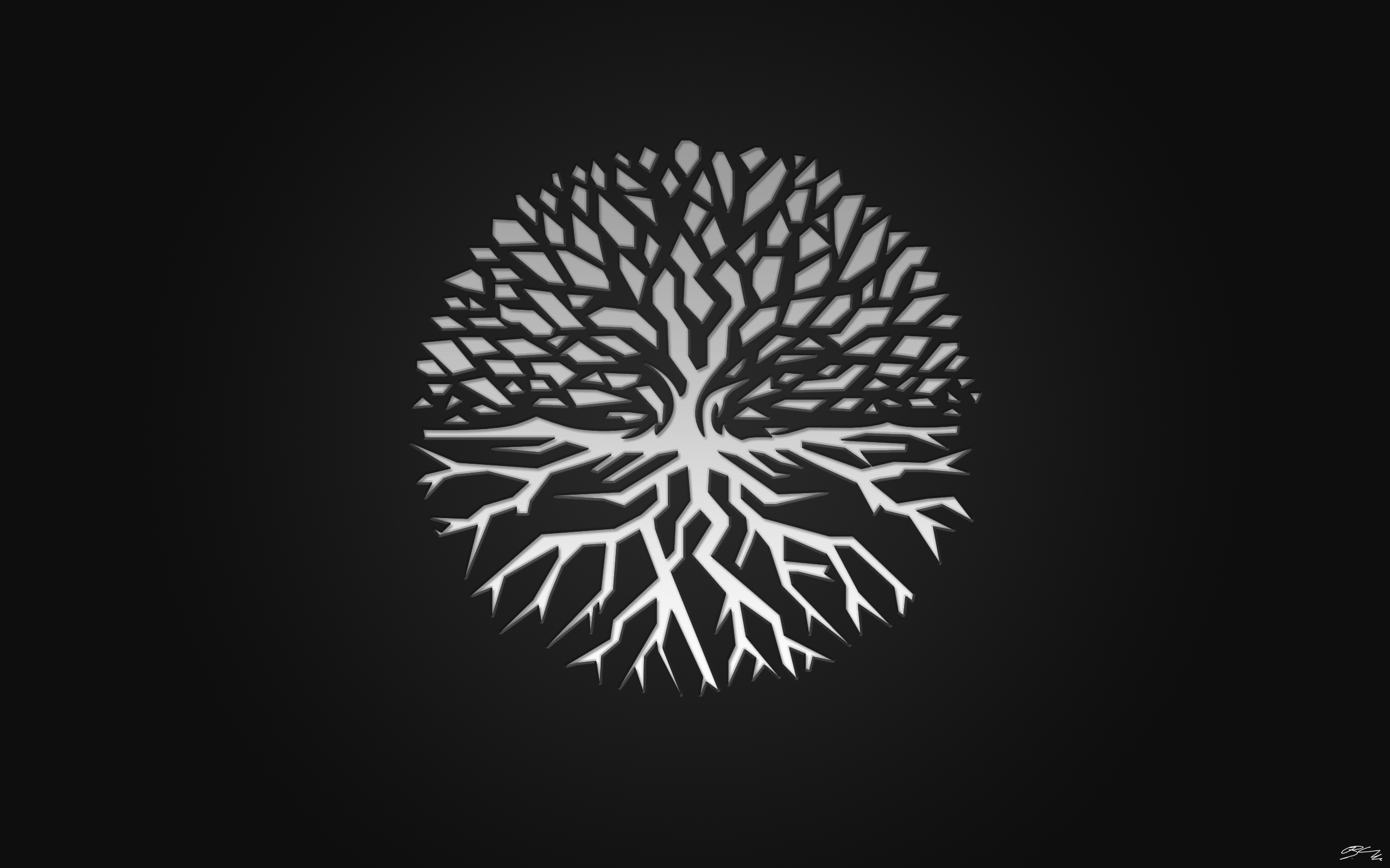 2560x1600 X Post From R Art) This Reminds Of The Selesnya Symbol