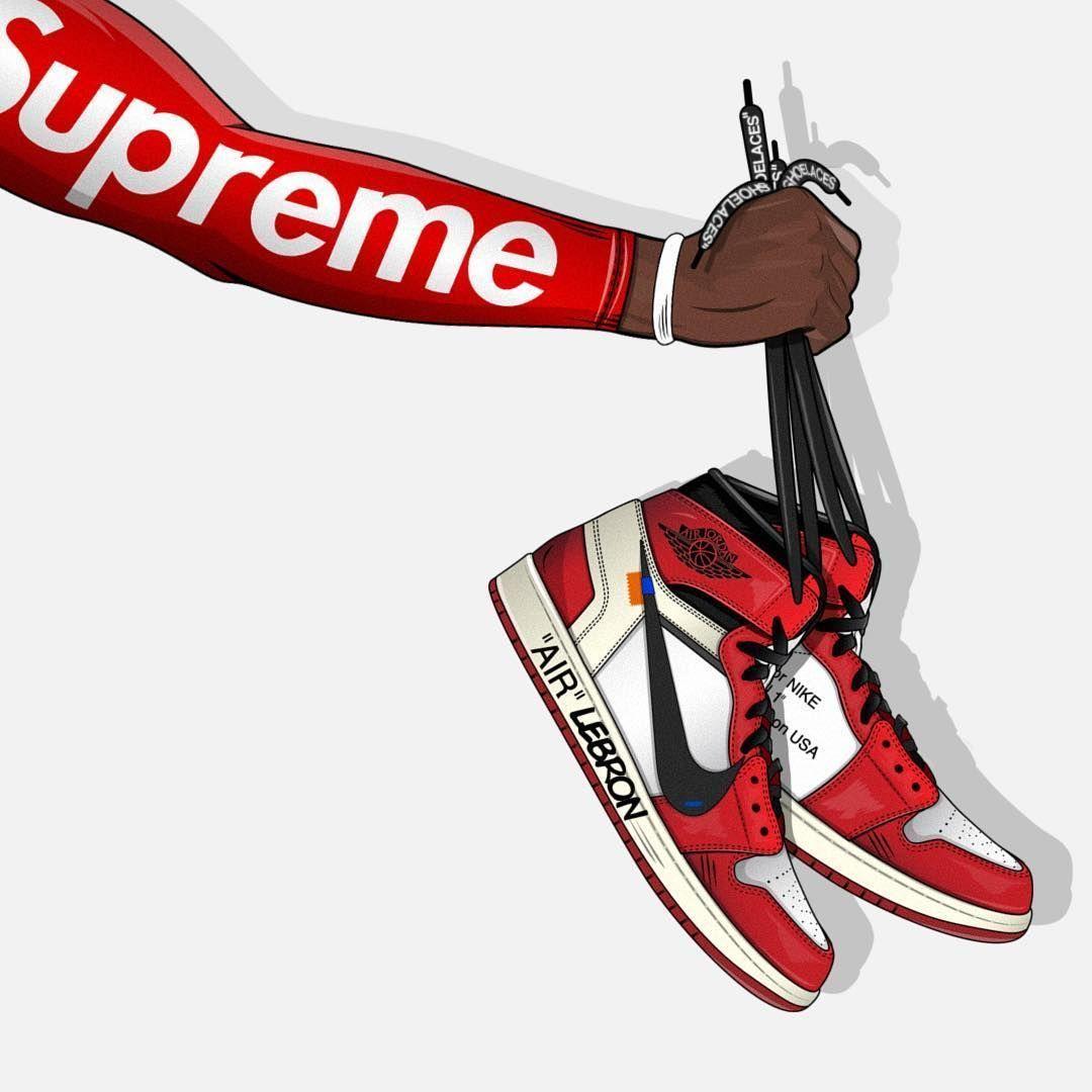 1080x1080 Sneaker Cartoon Wallpaper. Shoes wallpaper, Nike wallpaper, Sneakers wallpaper