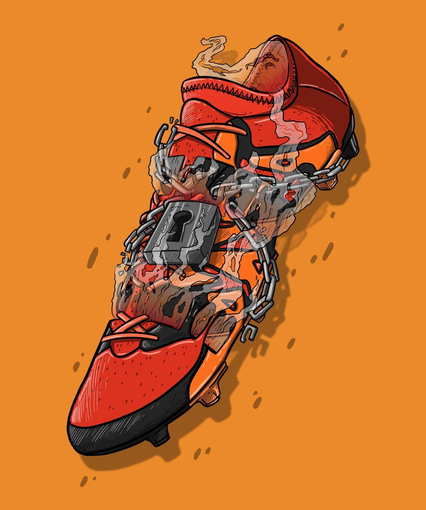 1670x2000 Sneaker Head Cartoon .