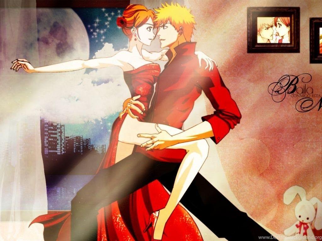 1024x768 Ichigo X Orihime♥ Orihime Inoue Wallpaper Fanpop Desktop Background