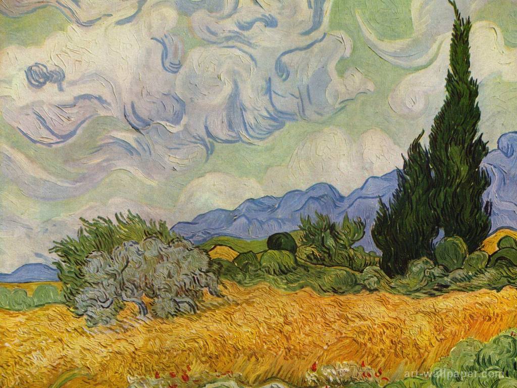 1024x768 Vincent Van Gogh Wallpaper