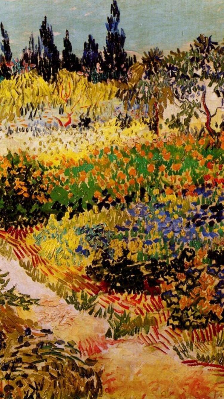750x1334 Van Gogh Painting Phone Wallpaper