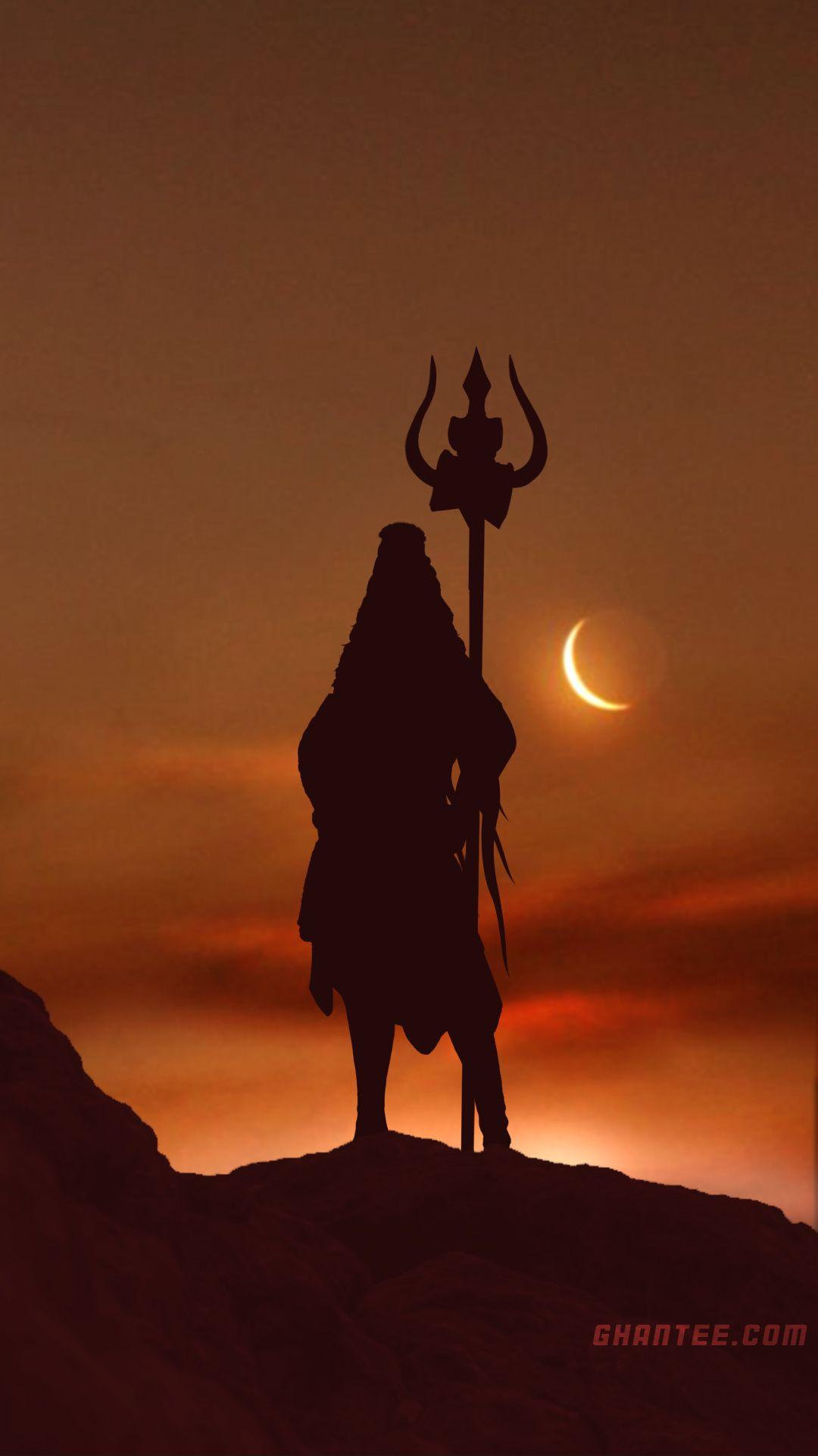 1080x1920 mahakaal silhouette HD phone wallpaper. full HD resolution