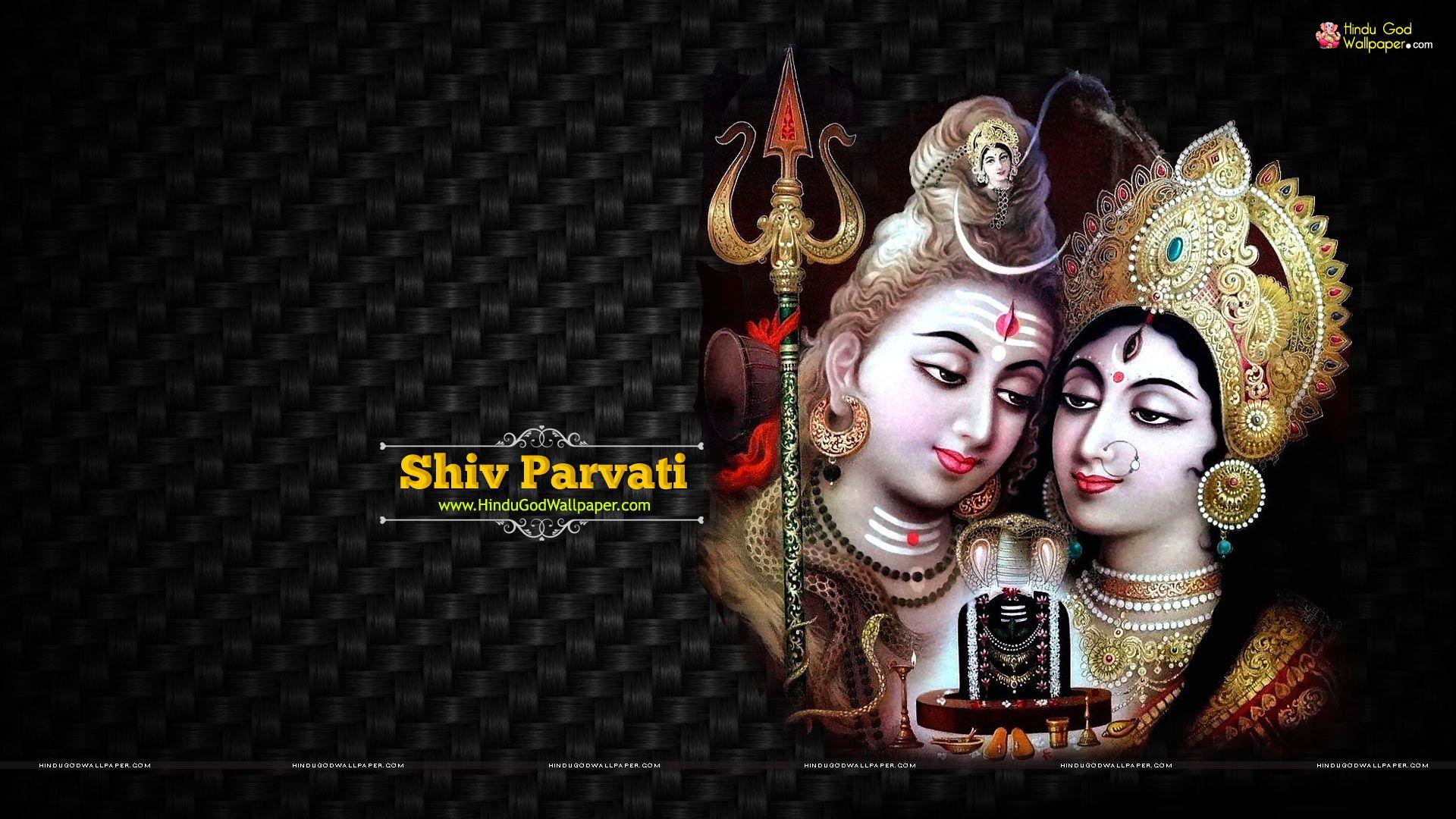 1920x1080 Shiva Parvati Wallpaper