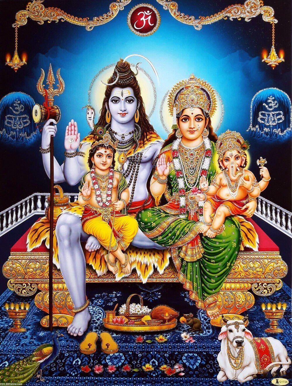 1000x1322 Shiva And Parvati Wallpaper