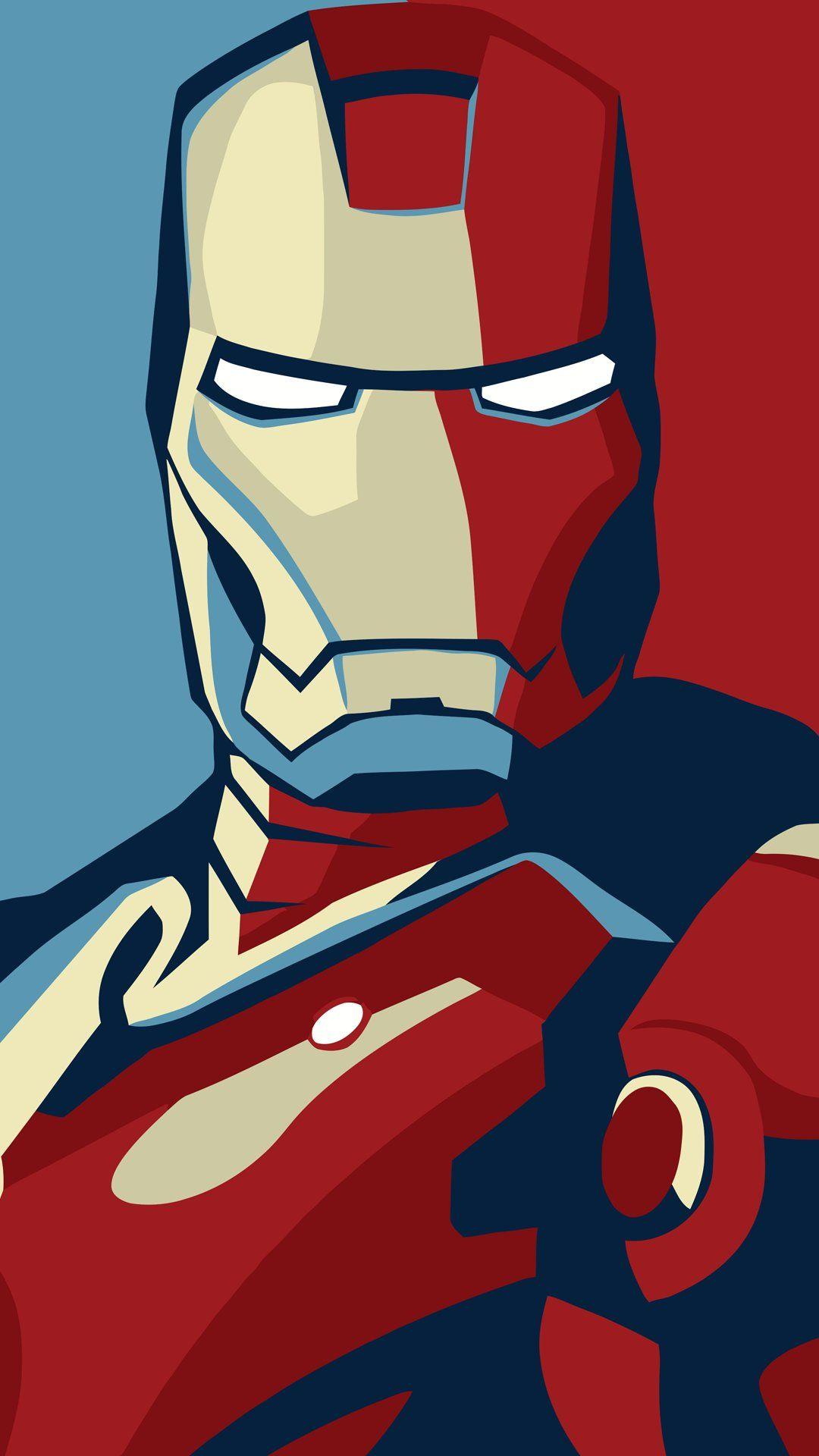 1080x1920 iPhone 6 Marvel Logo Wallpaper