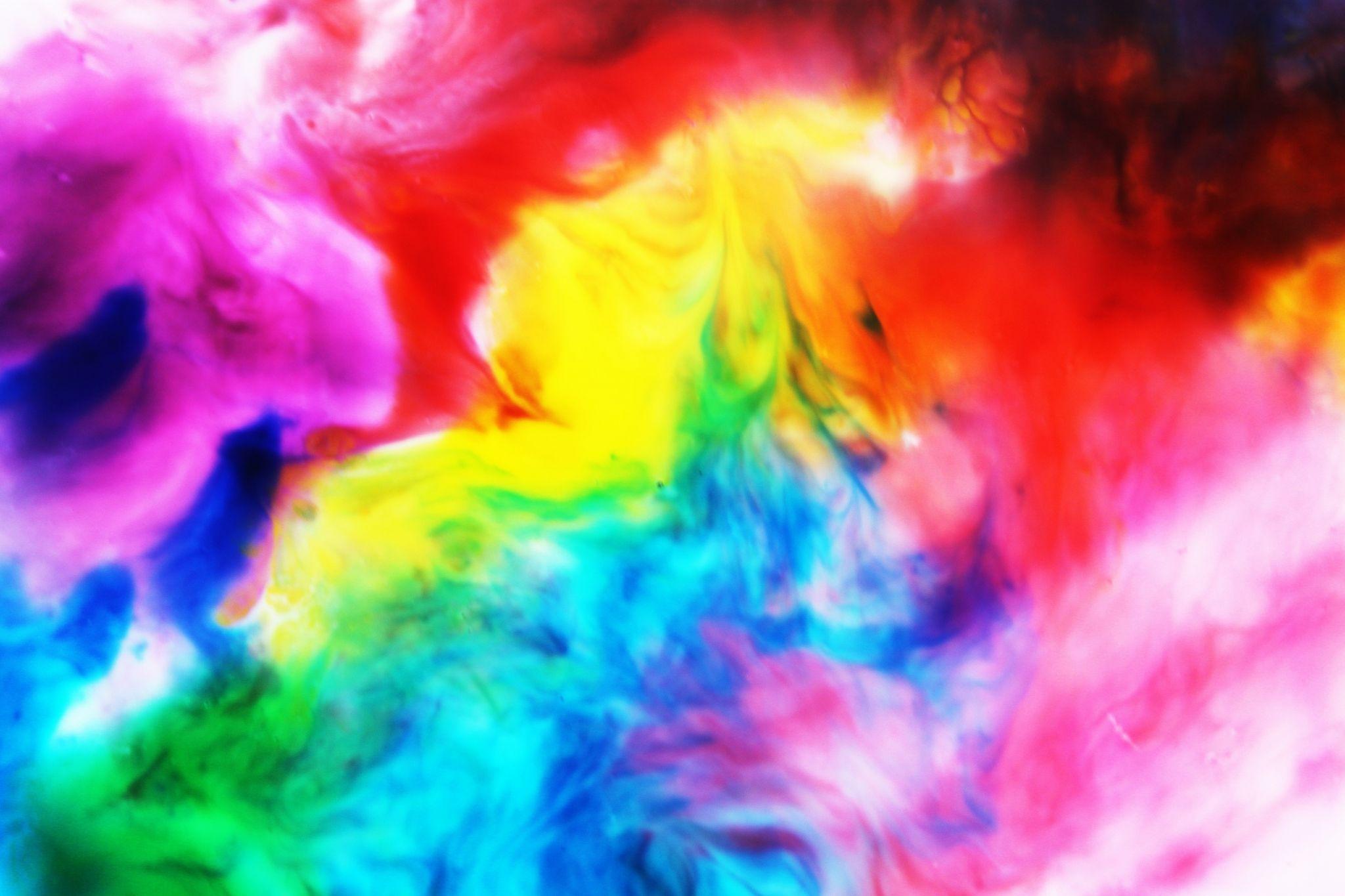 2048x1365 Rainbow Ombre Wallpaper