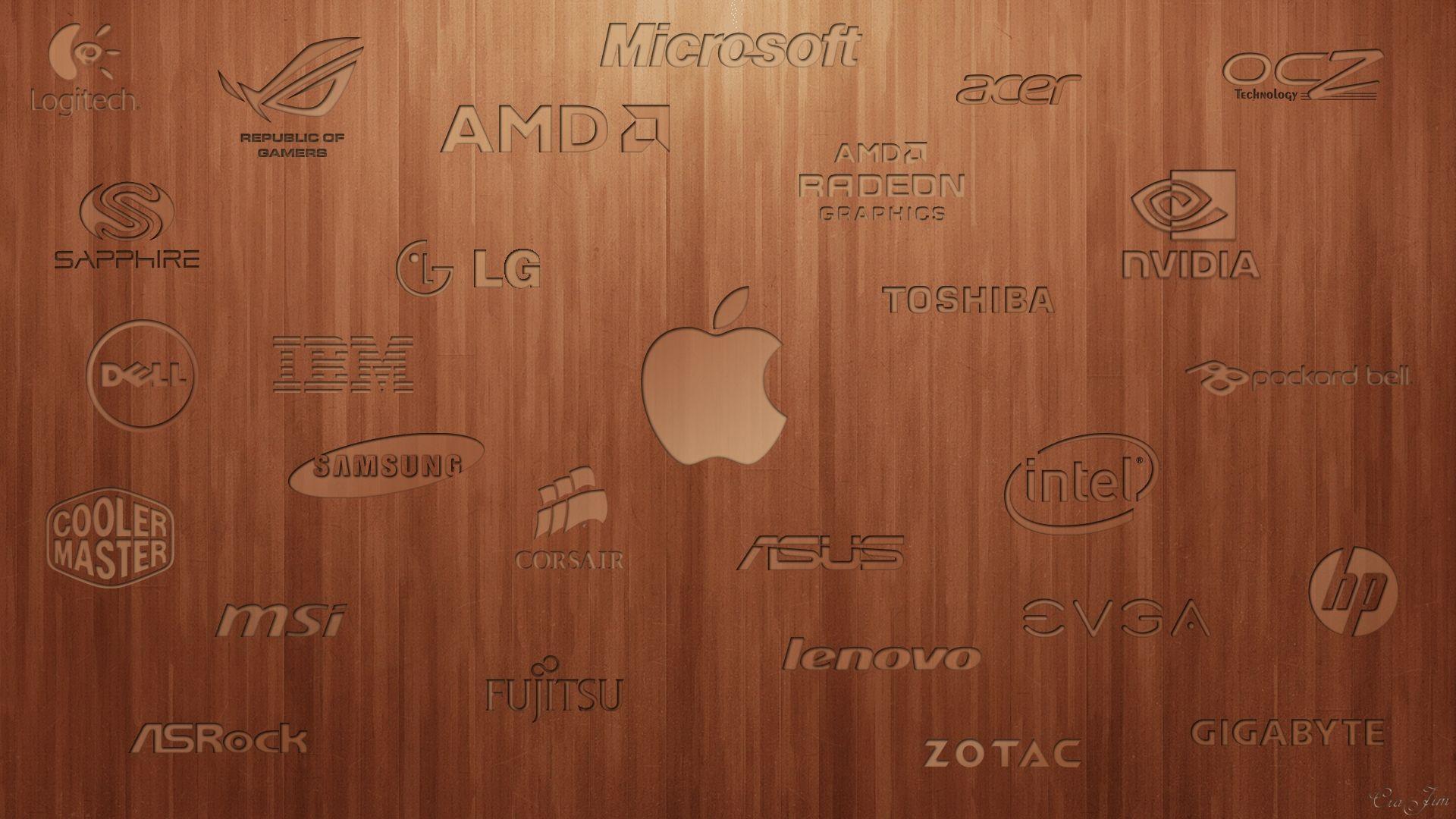 1920x1080 Download Wallpaper, Download computers wood apple inc nvidia microsoft logitech hewlett packard msi asus intel corsair ibm brand Wallpaper –Free Wallpaper Download