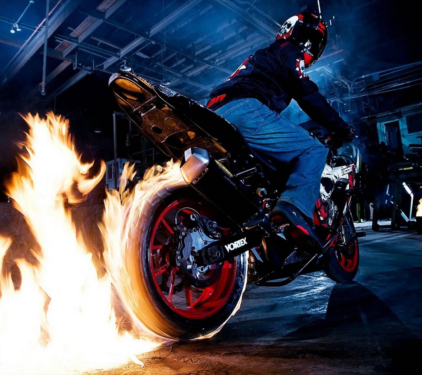 Motorcycle Burnout Wallpapers - 5895231