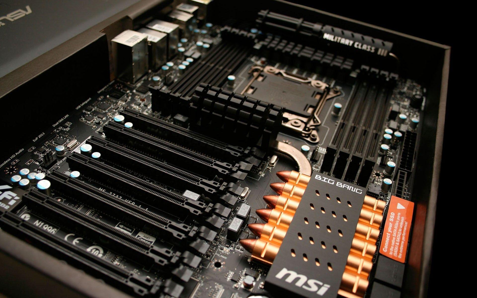 1920x1200 MSi Motherboards Computer Technology PC Gaming Desk ASUS Wallpaper:1920x1200