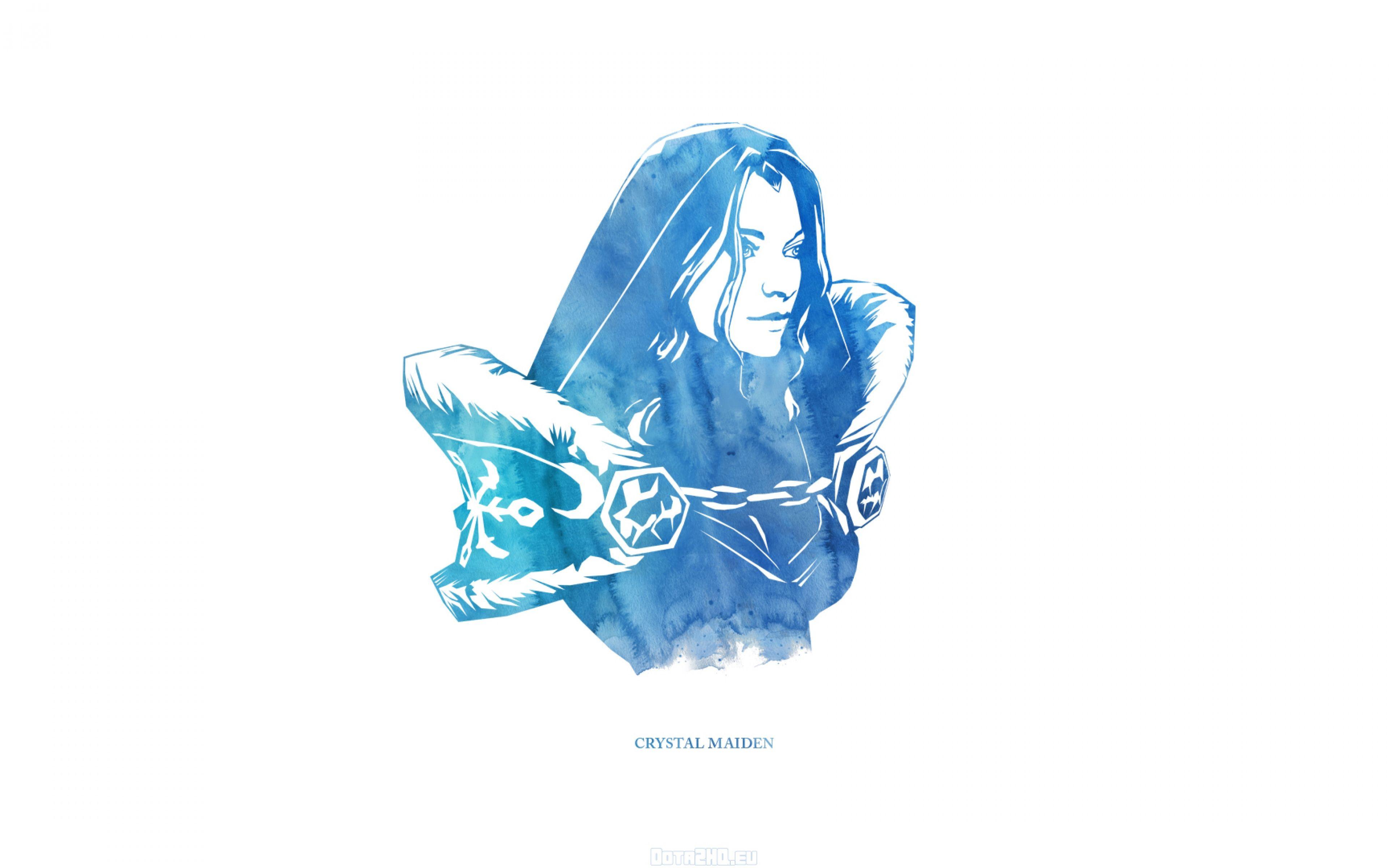 3840x2400 ScreenBeauty. crystal maiden, dota art