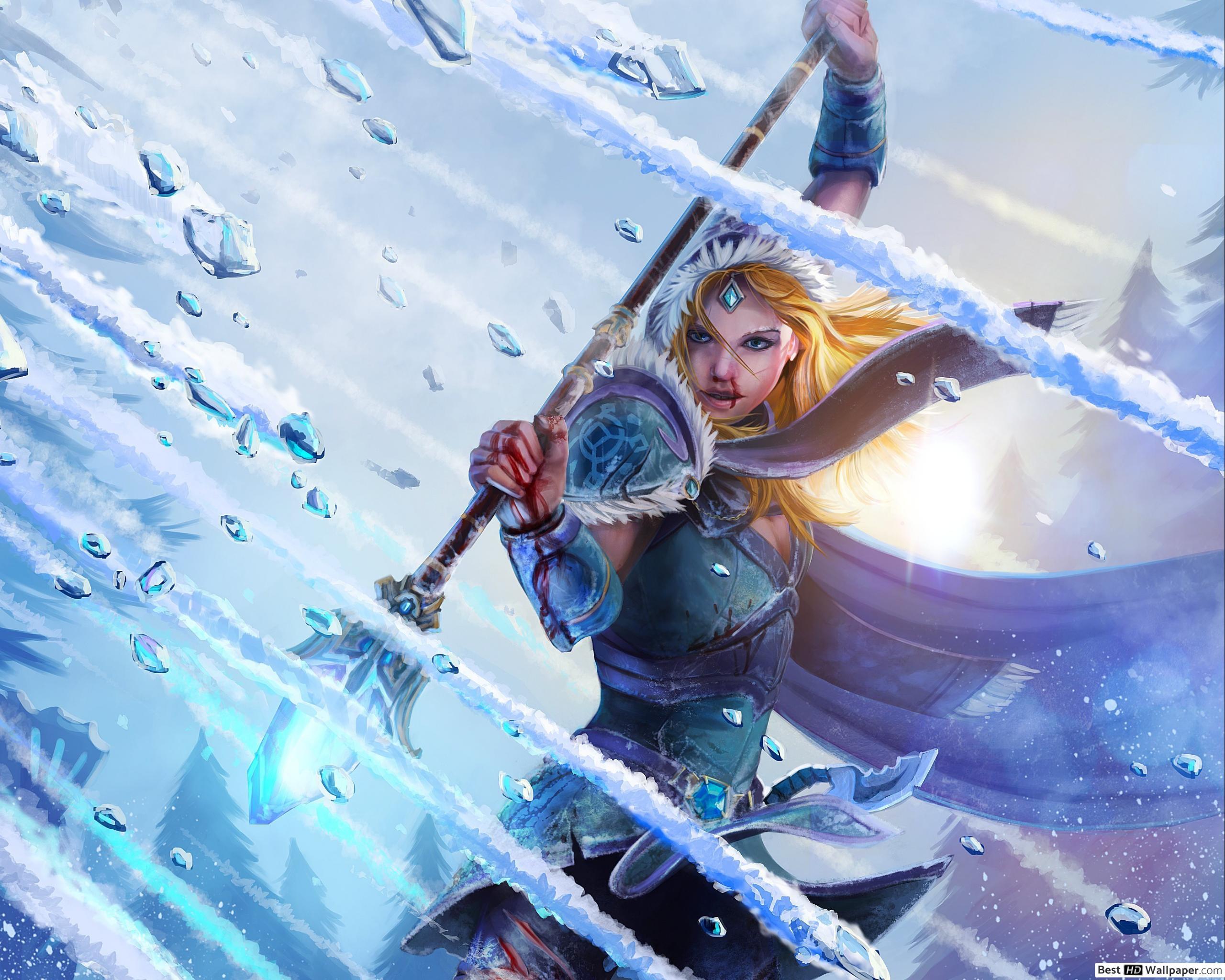 2560x2048 DotA 2 (Crystal Maiden) HD wallpaper download