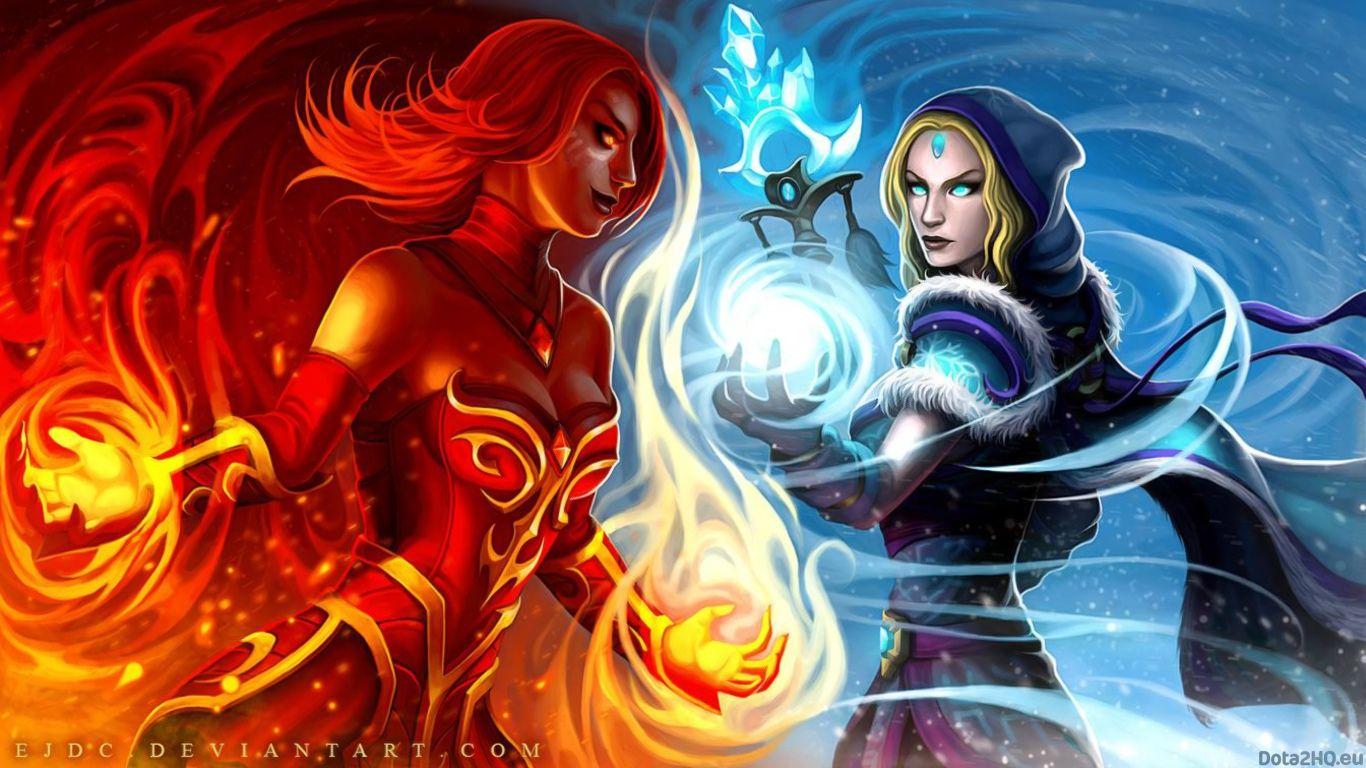 1366x768 Lina Inverse Dota 2 .