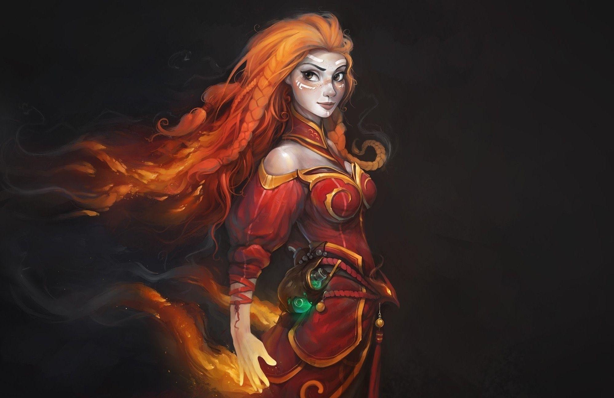 1998x1296 Lina, Dota Lina Inverse Wallpaper HD / Desktop and Mobile Background