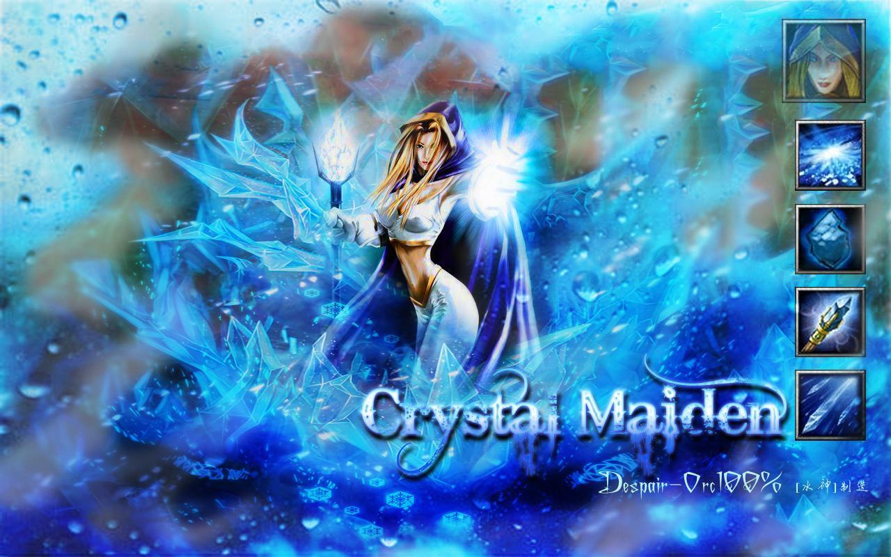 1280x800 Download Dota 2 Crystal Maiden Wallpaper HD