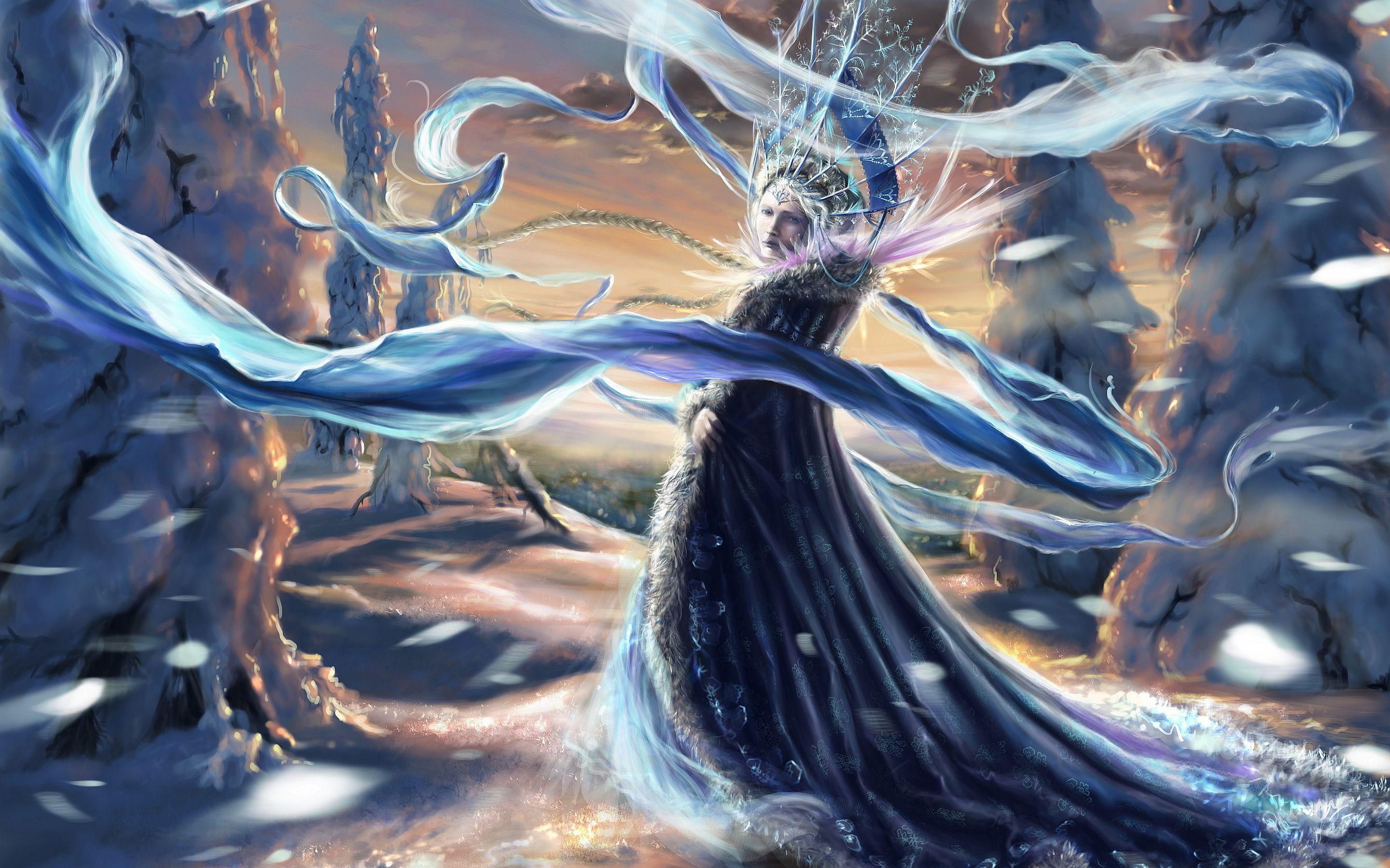 2880x1800 Crystal Maiden Wallpaper