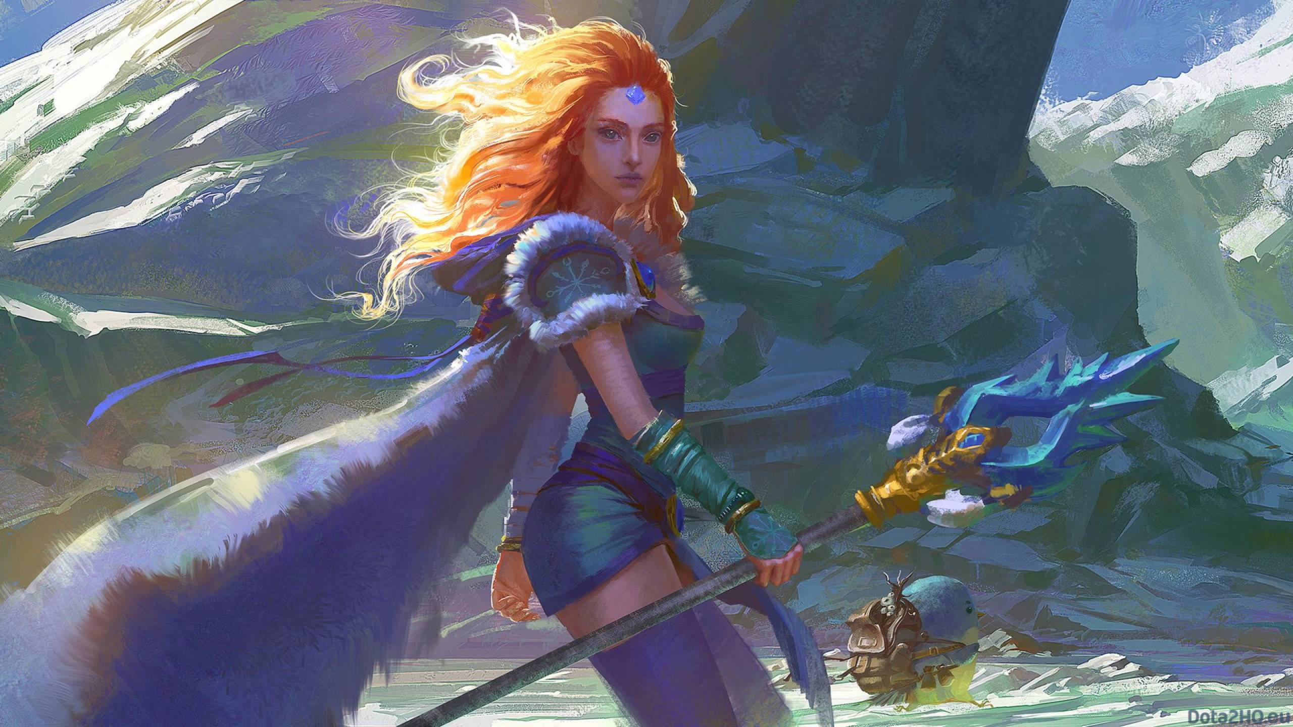 2560x1440 rylai, dota crystal maiden 1440P Resolution Wallpaper, HD Games 4K Wallpaper, Image, Photo and Background