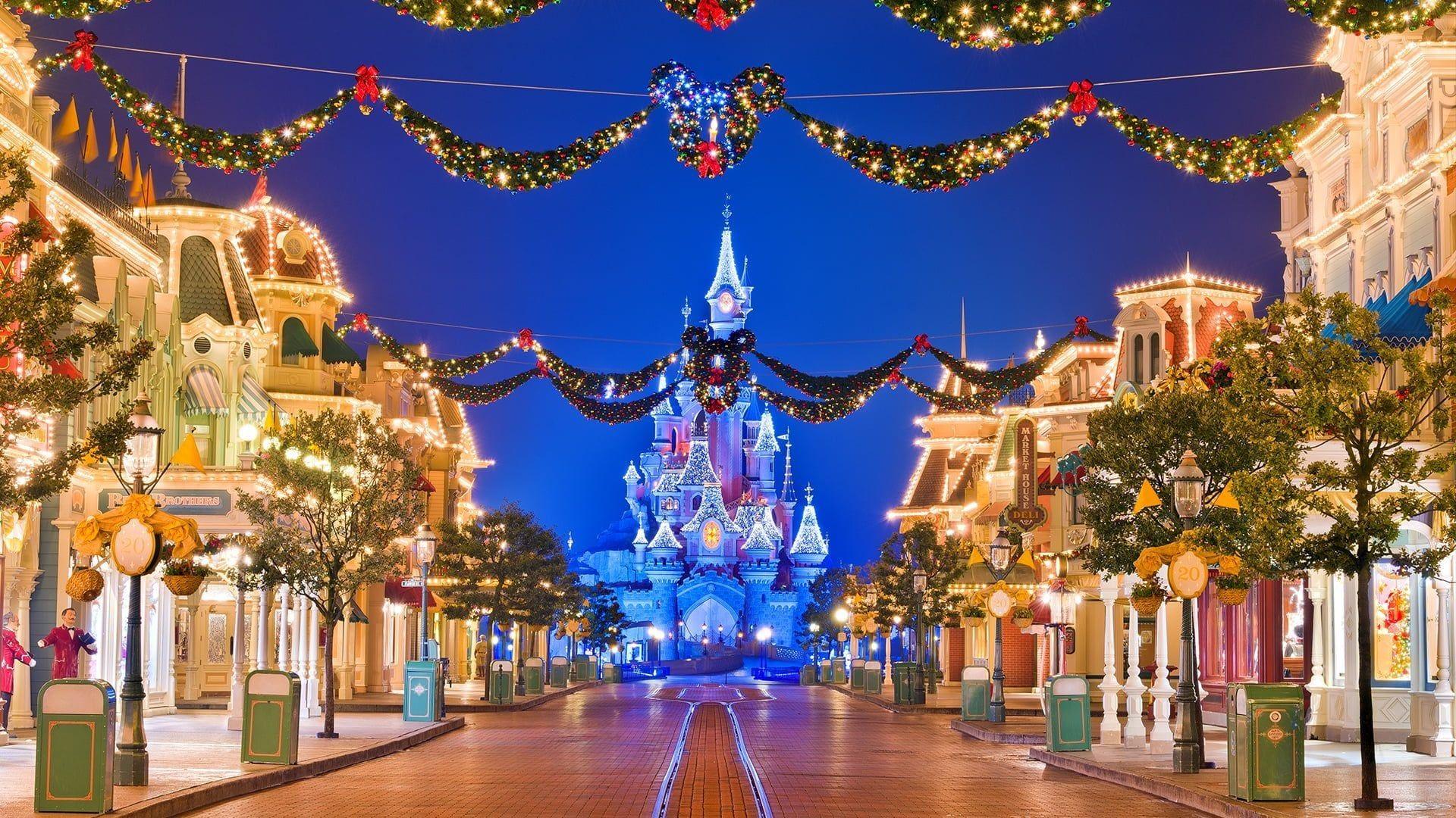 1920x1080 Walt Disney World Zoom Background Christmas Zoom Background That Even Santa Claus Himself Would Approve Of. Tech Photo 2
