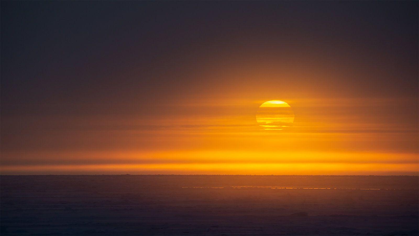 North Pole Sunset Wallpapers Top Free North Pole Sunset Backgrounds