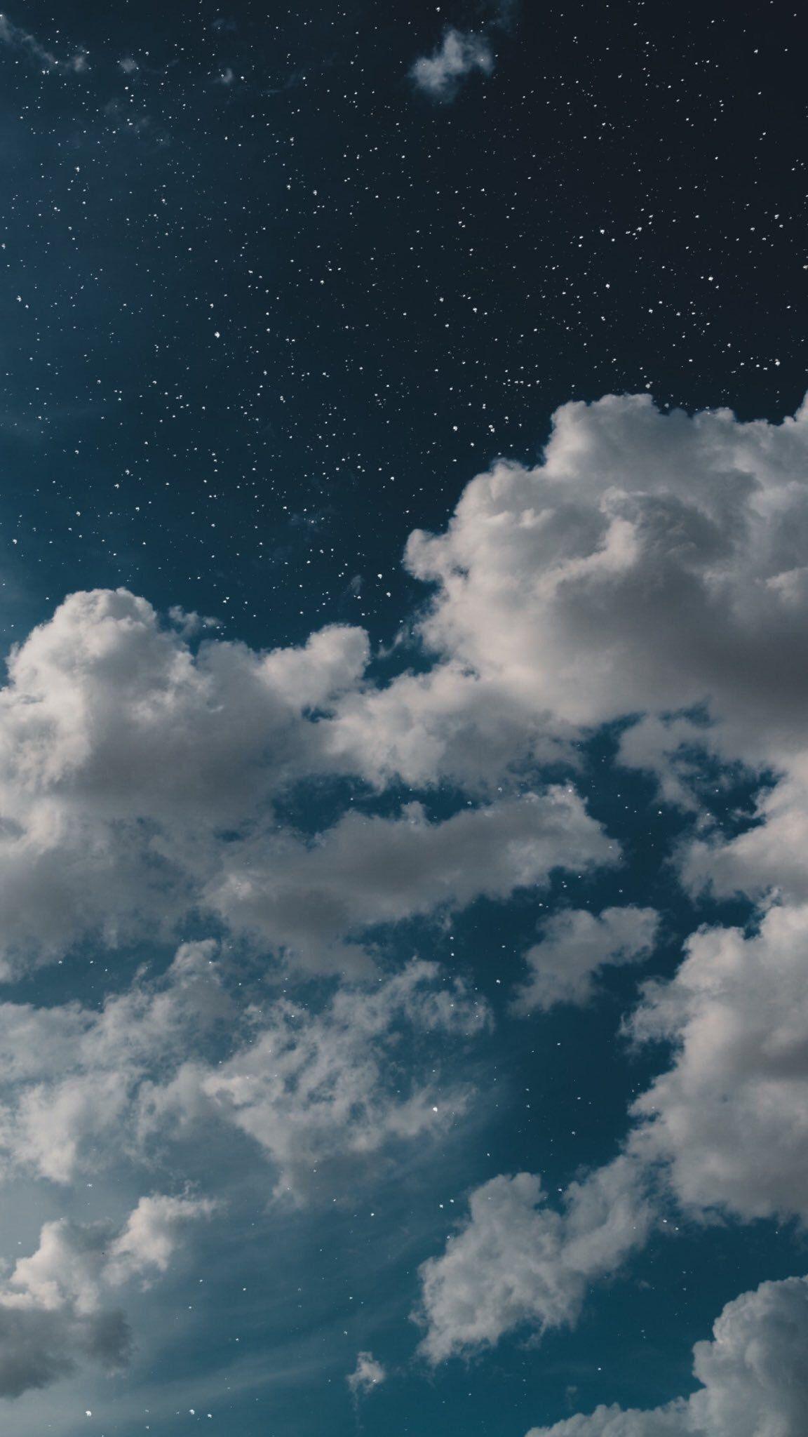 1152x2048 ٰ on Twitter. Aesthetic wallpaper, Sky aesthetic, Clouds
