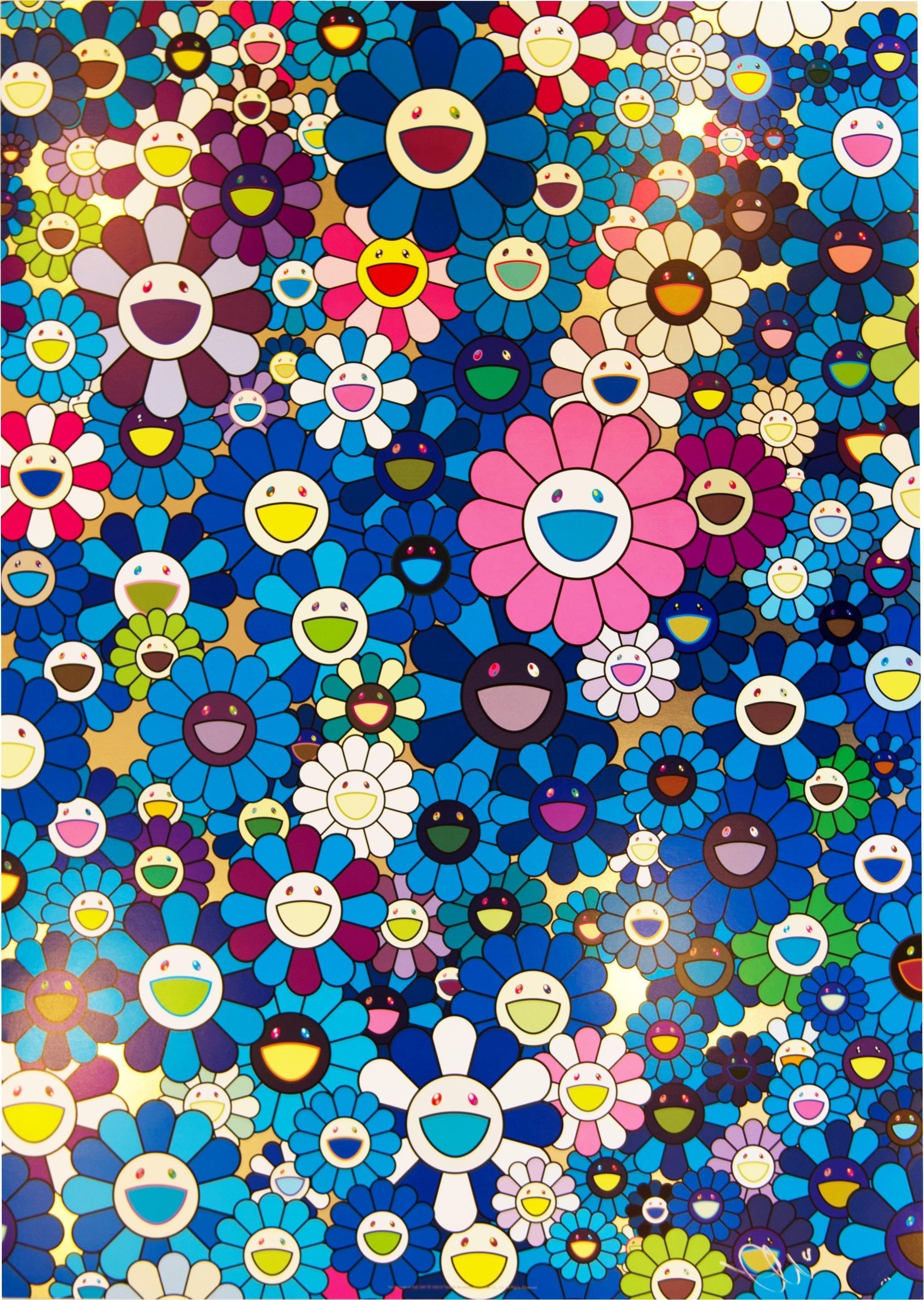 2038x2867 Takashi Murakami iPhone Wallpaper