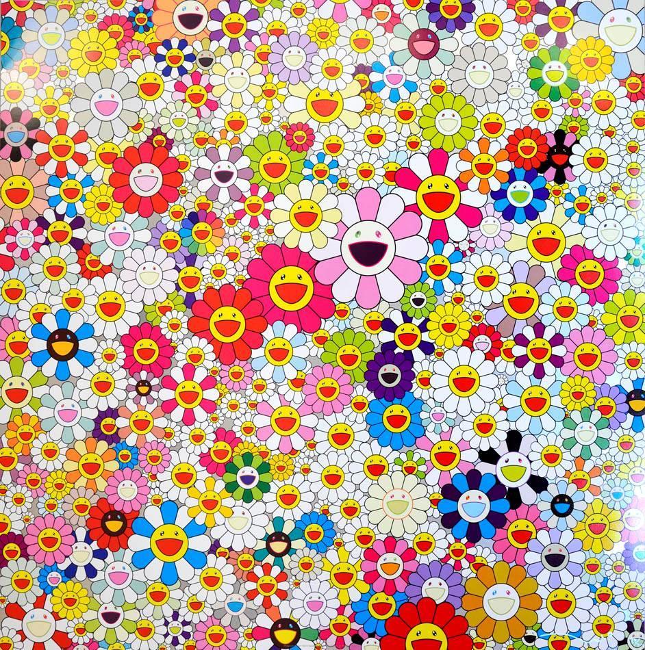 942x950 Takashi Murakami iPhone Wallpaper