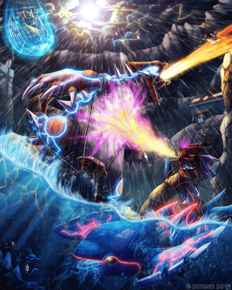 900x1125 Free download Fight for Groudon and Kyogre by Deltheor [900x1125] for your Desktop, Mobile & Tablet. Explore Kyogre vs Groudon Wallpaper. Kyogre vs Groudon Wallpaper, Groudon vs Kyogre Wallpaper