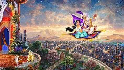 474x266 Aladdin and Jasmine Desktop Wallpaper .