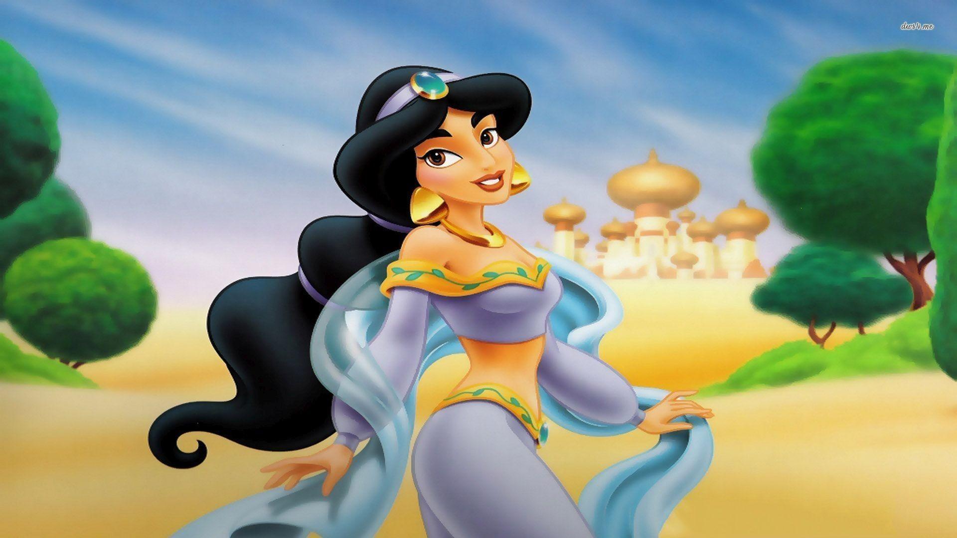1920x1080 Princess Jasmine Collection See All #Wallpaper : #wallpaper #background #cartoon. Edible cake toppers, Birthday places, Edible cake