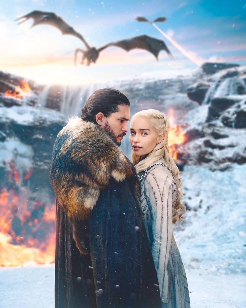 Daenerys Targaryen And Jon Snow Iphone Wallpapers Top Free Daenerys