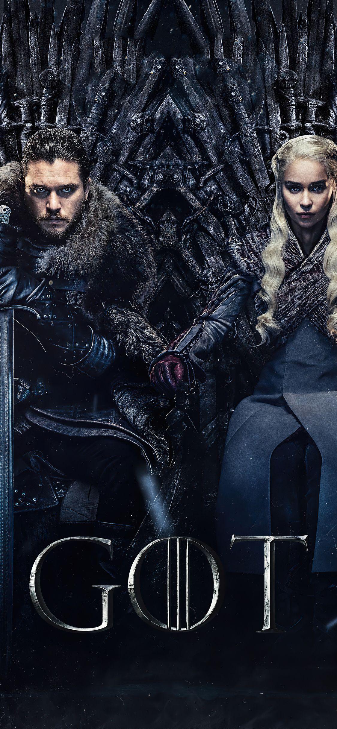 1125x2436 Jon Snow And Khalessi iPhone XS, iPhone iPhone X HD 4k Wallpaper, Image, Background, Photo and Picture