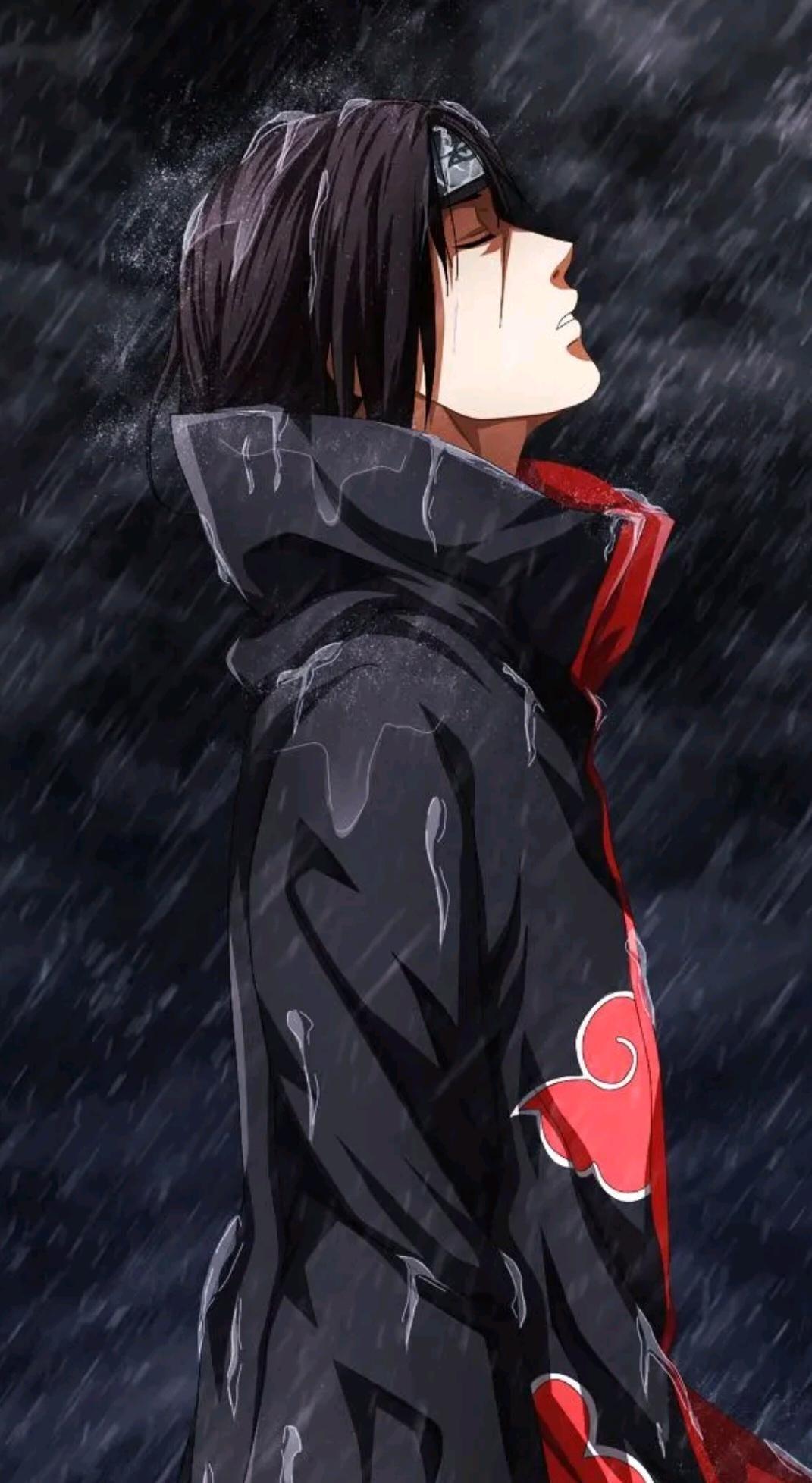 1071x1956 Itachi Akatsuki Wallpaper 4k Celular