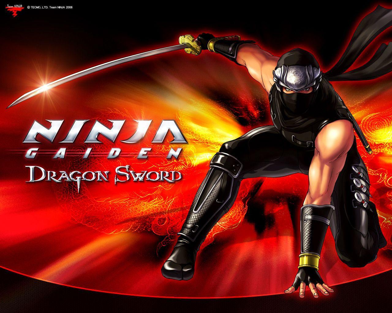 1280x1024 White Dragon Ninja Wallpaper