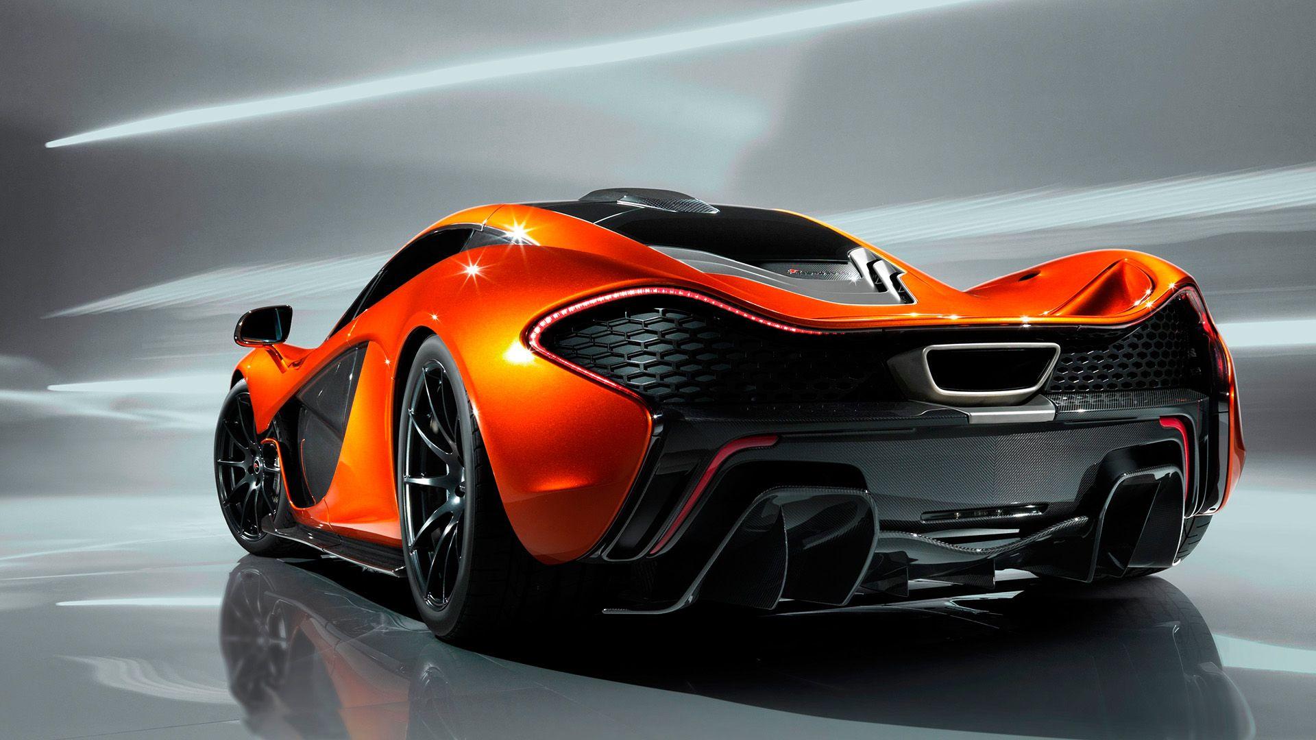 1920x1080 Orange Cars Wallpaper