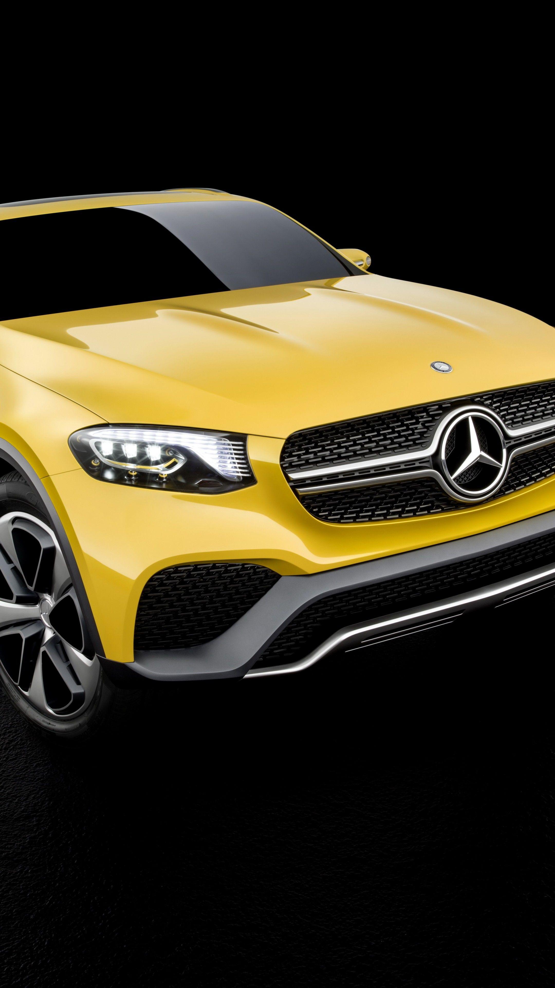 2160x3840 Wallpaper Mercedes Benz GLC, Concept, Gold, Cars & Bikes