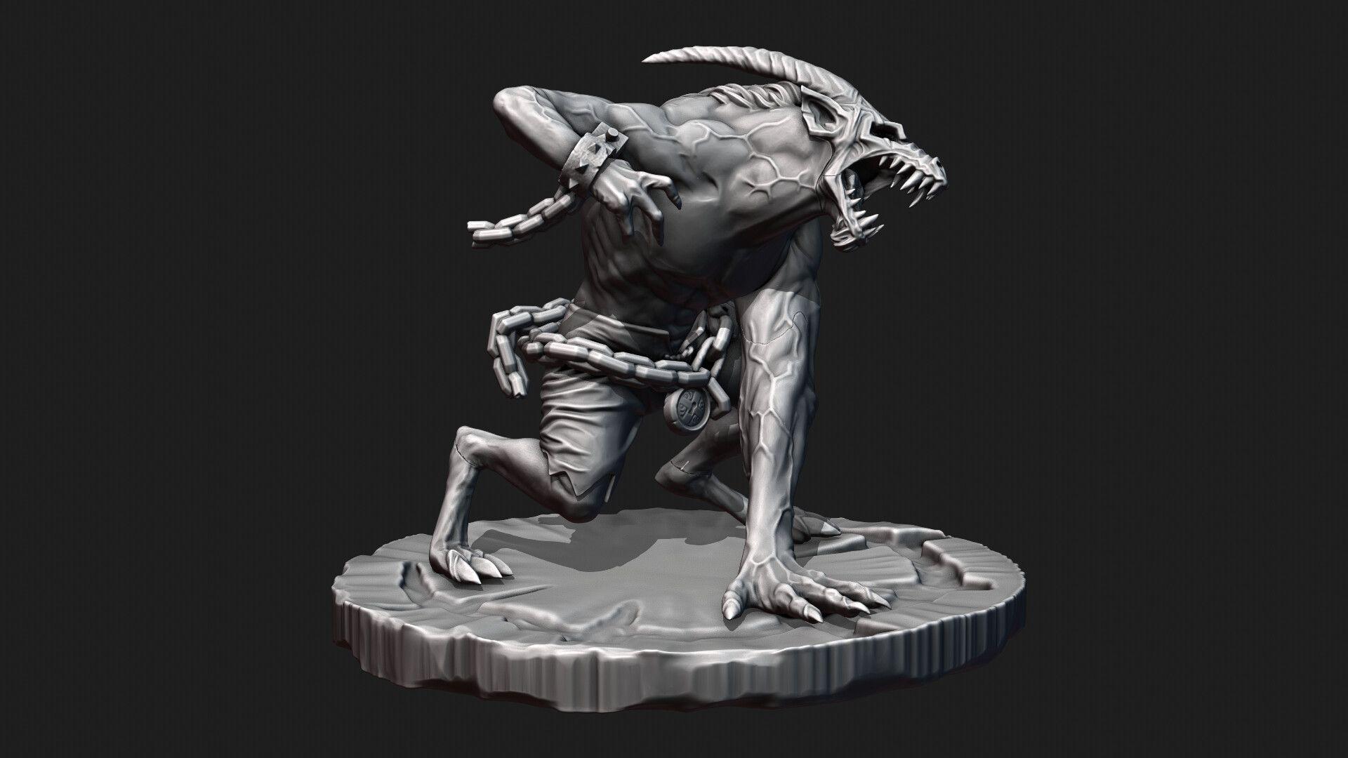1920x1080 Abomination miniature for 3D print, Mikhail Mironovich