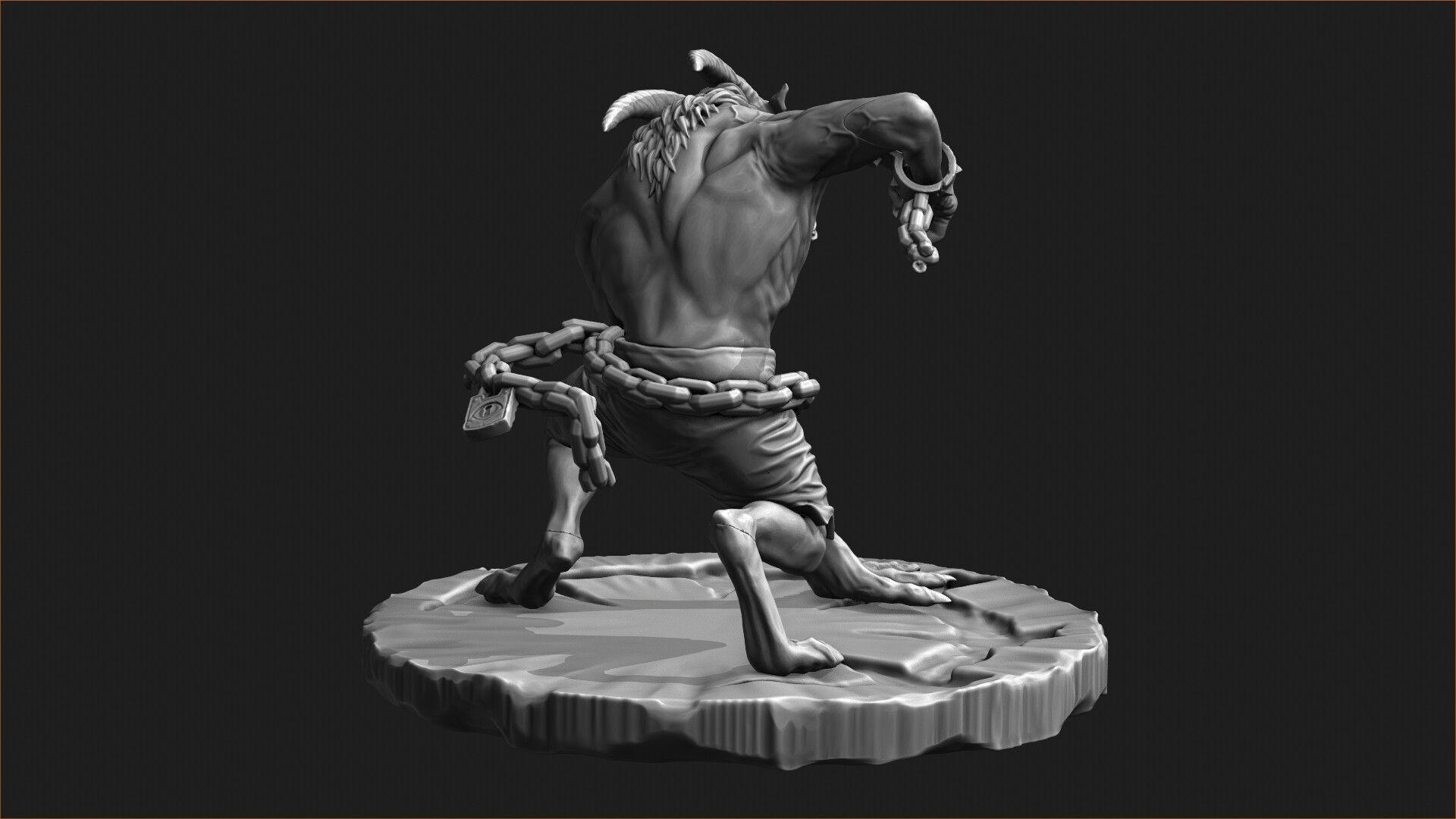 1920x1080 Abomination miniature for 3D print, Mikhail Mironovich