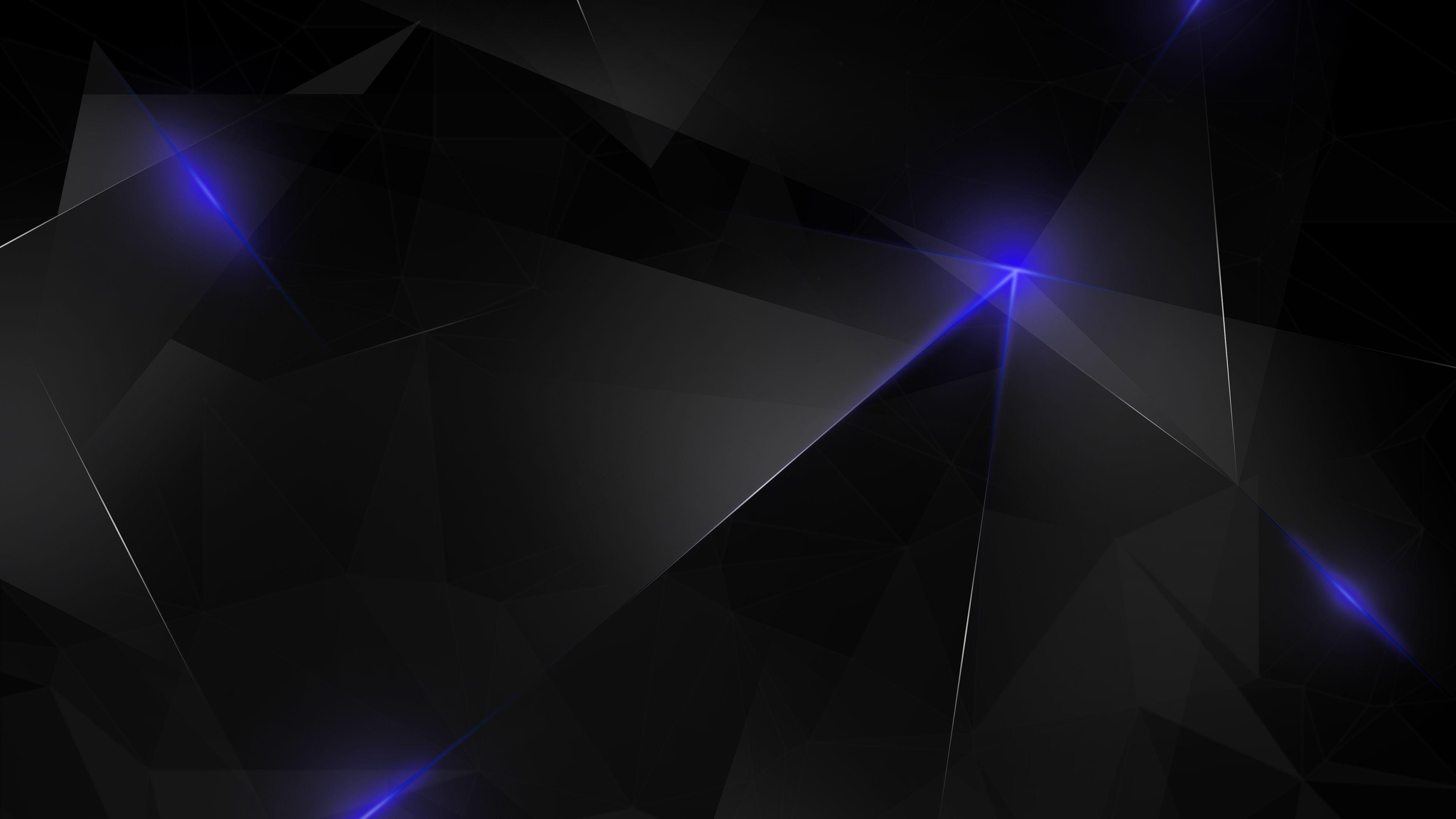 3840x2160 Dark Blue Wallpaper 4k