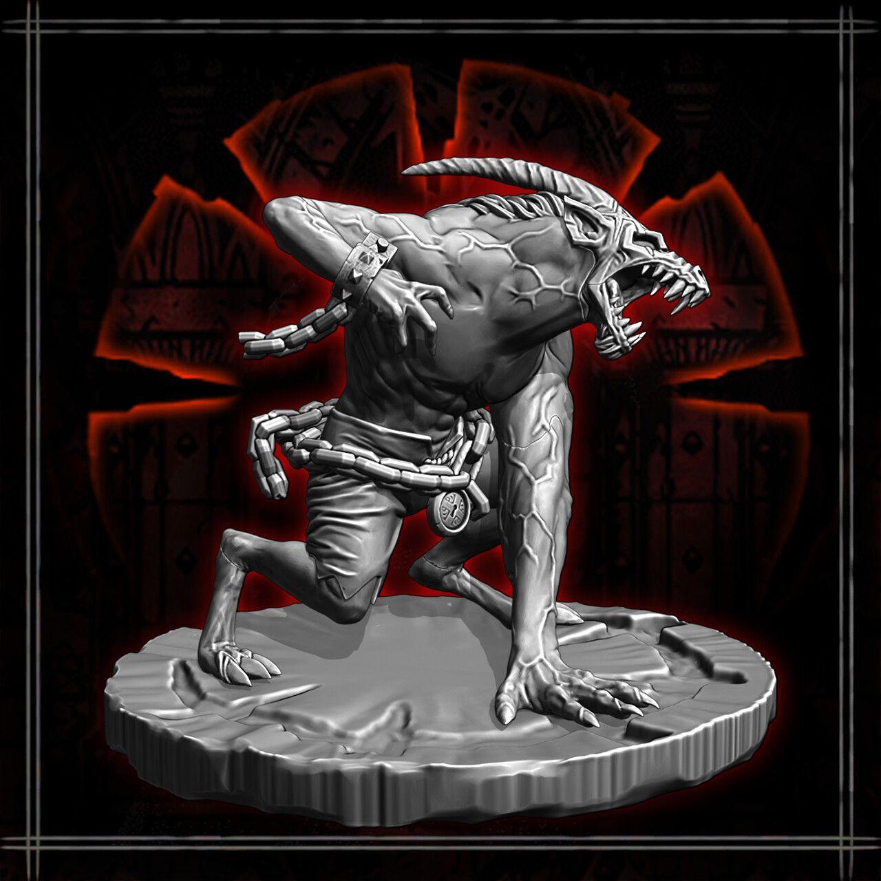 1280x1280 Abomination miniature for 3D print, Mikhail Mironovich