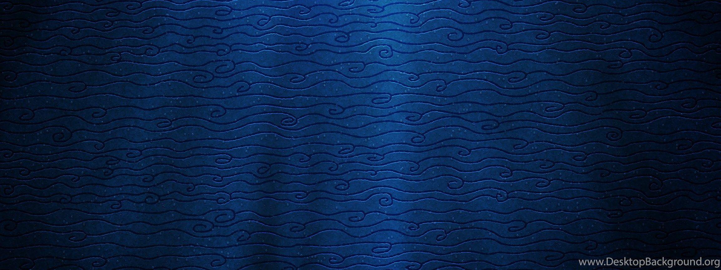 2304x864 HD High Resolution Dark Navy Blue Wallpaper Full Size. Desktop Background