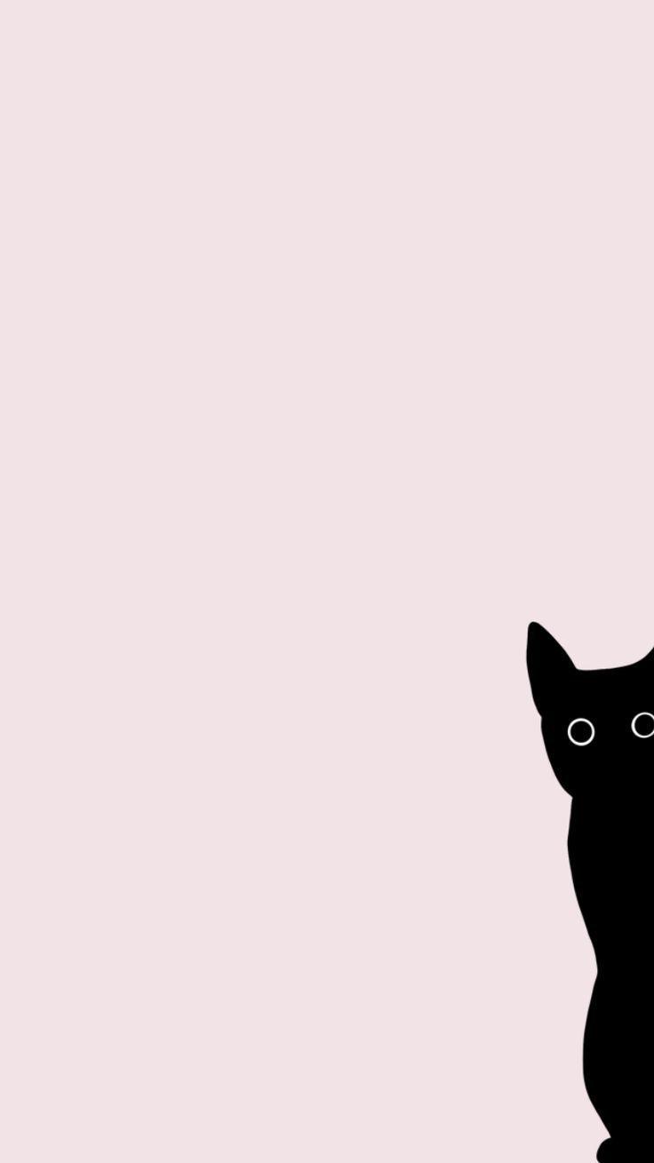 736x1309 schwarze Katze nette lustige rosa frei iphone Hintergrund Tapete Pro iPad Pro für. Cat phone wallpaper, Wallpaper iphone cute, iPad wallpaper